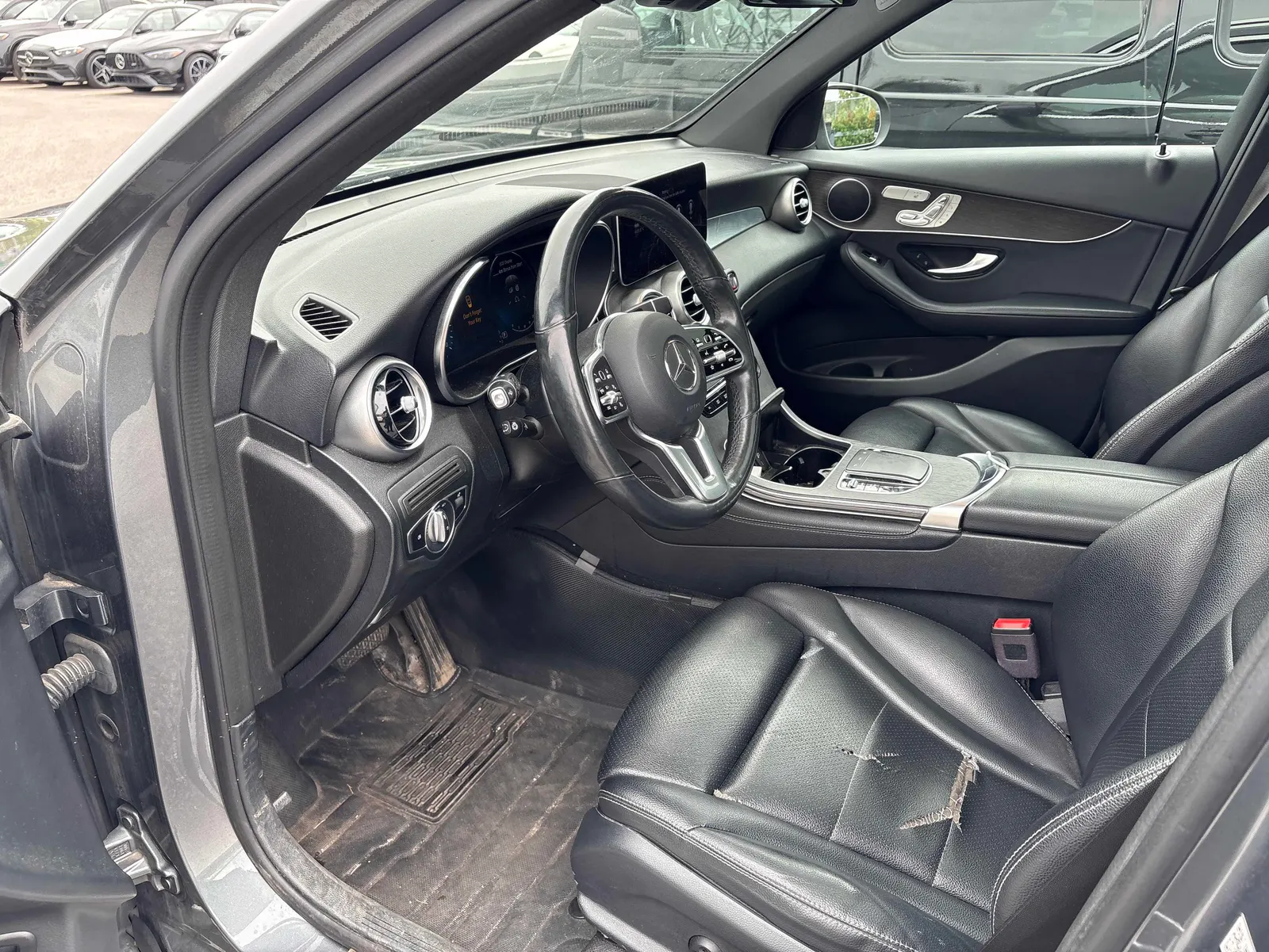 Interior driver side
