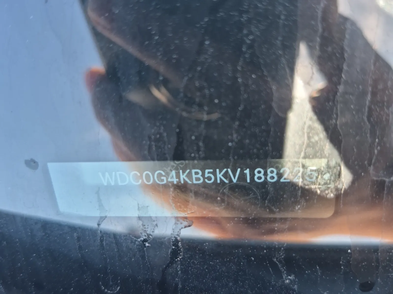 Dash VIN Plate Photo