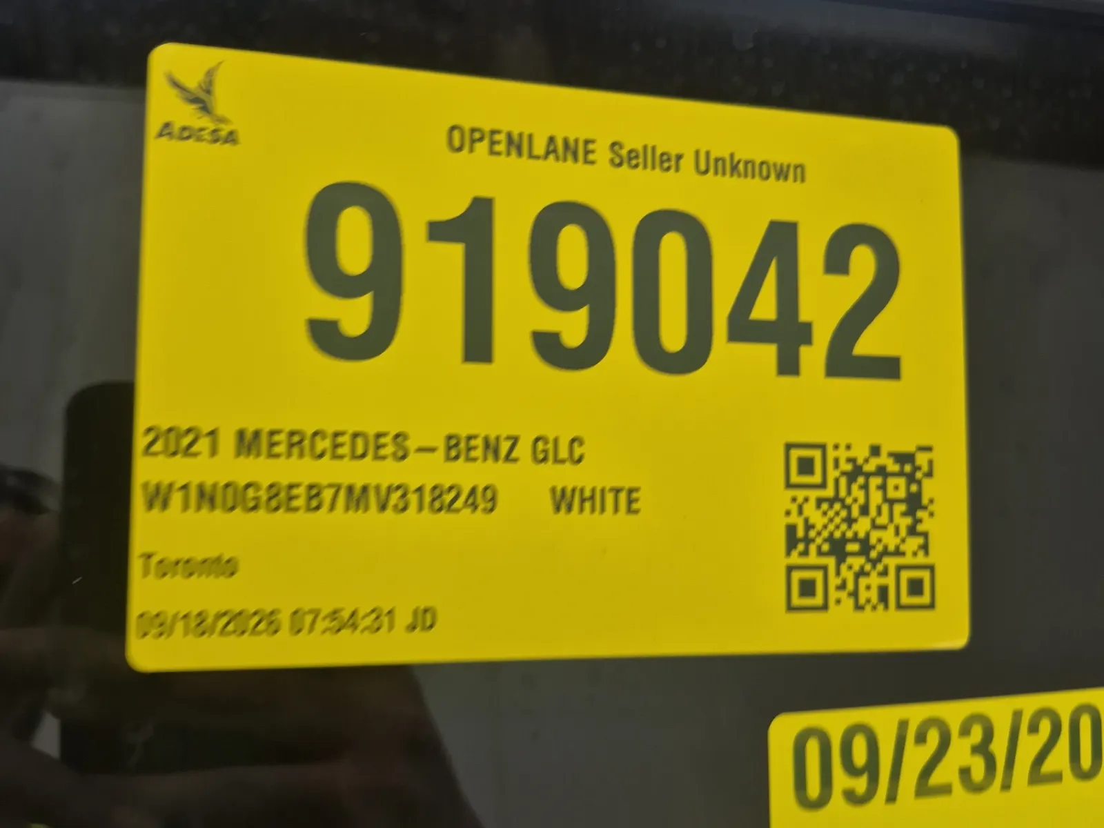 Inventory Label Photo
