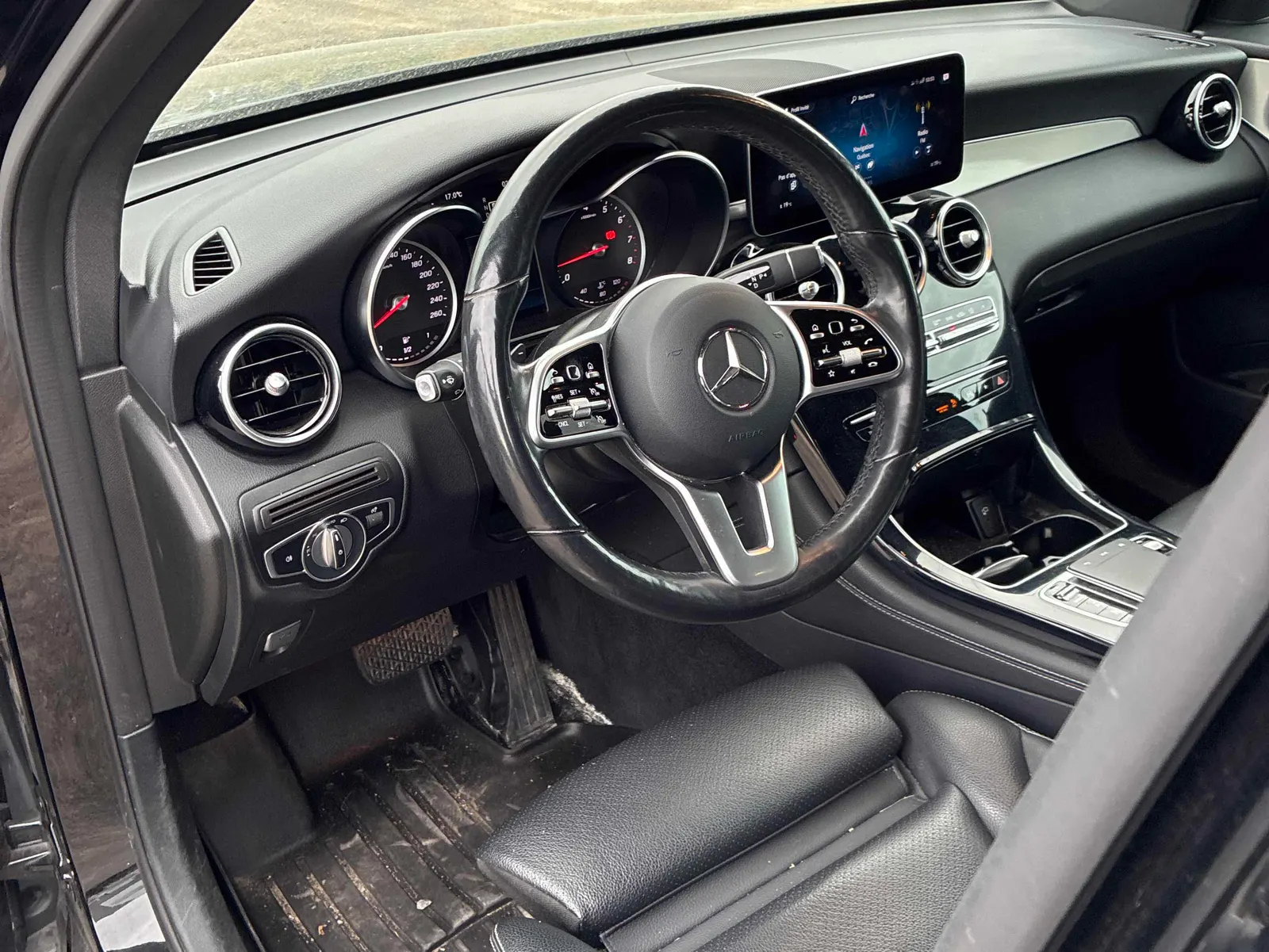 Interior driver side