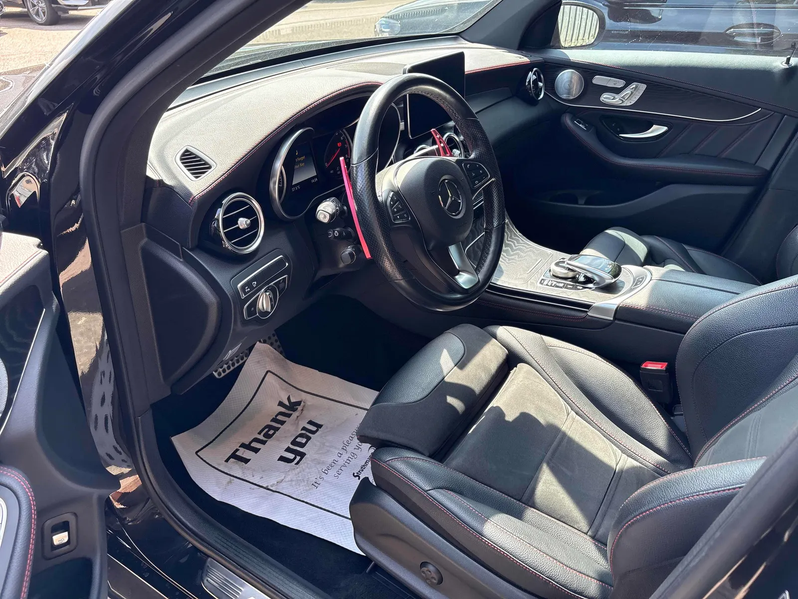 Interior driver side