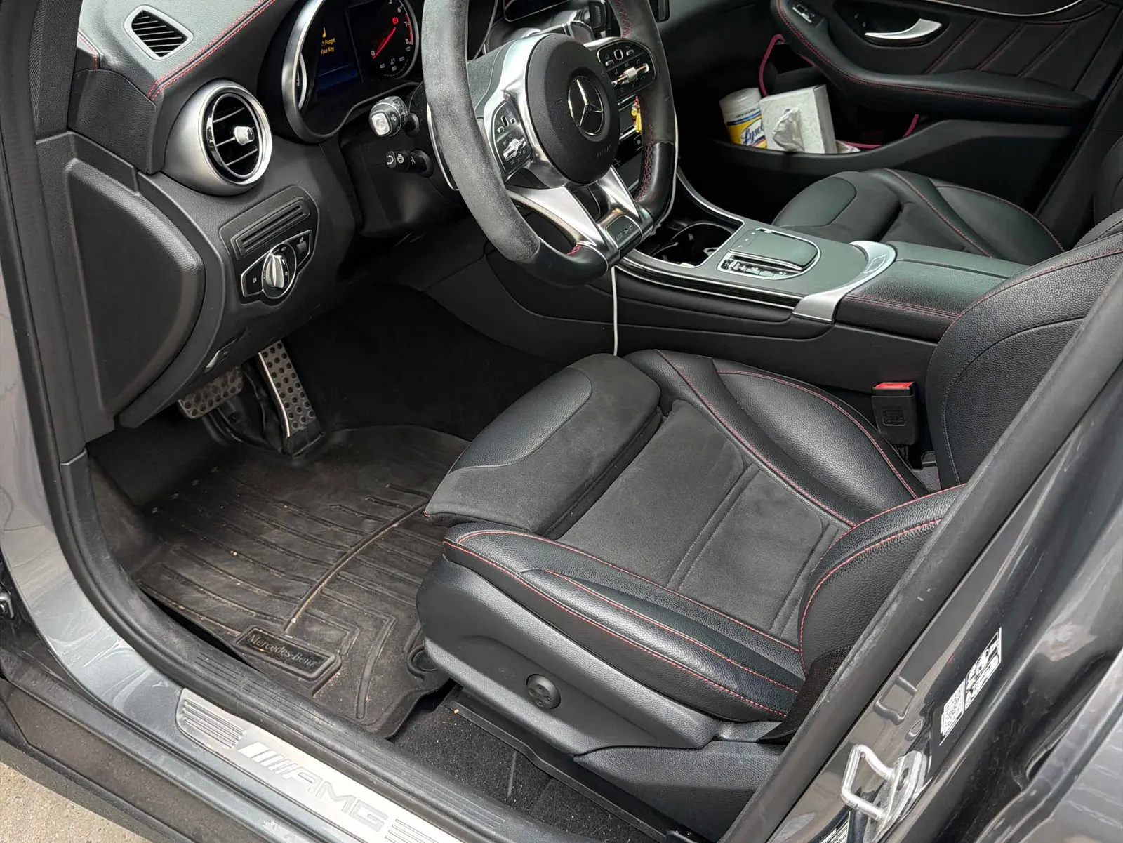 Interior driver side