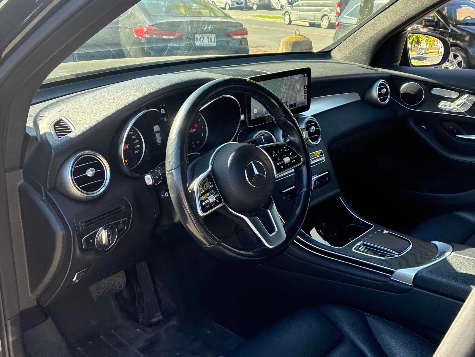 Interior driver side