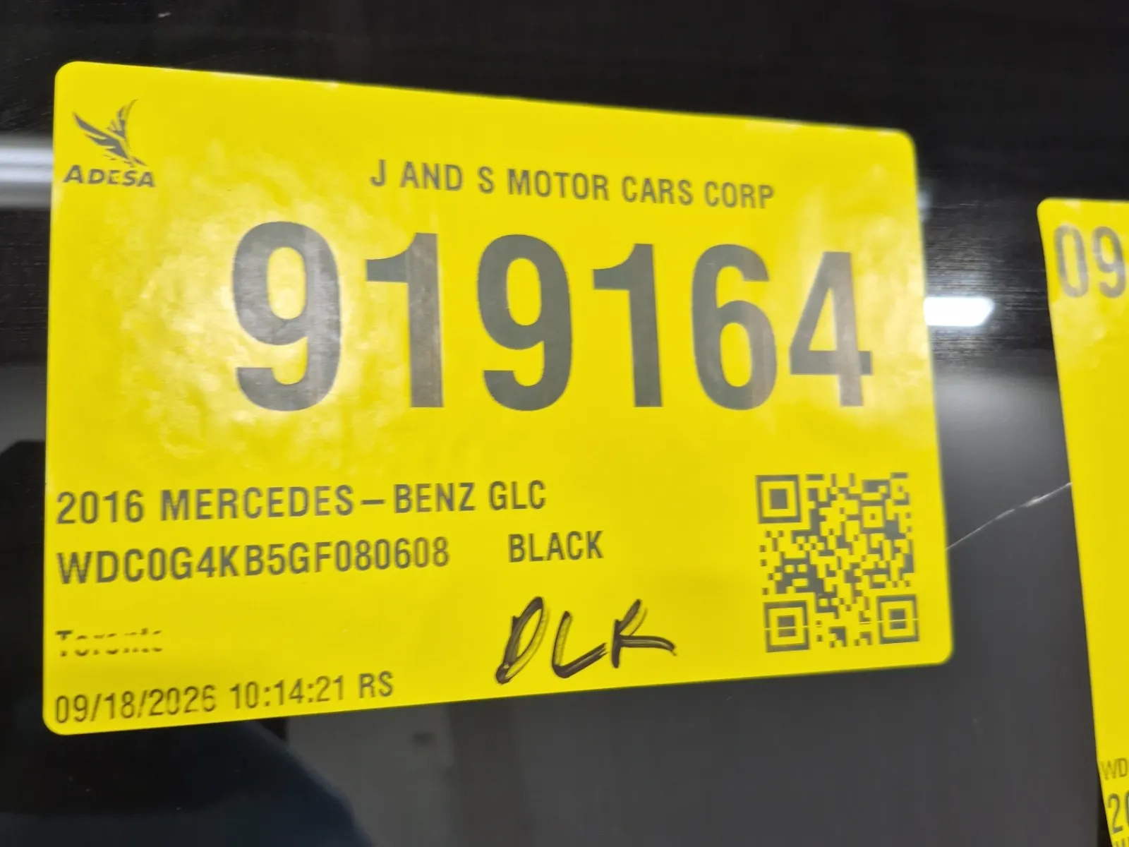 Inventory Label Photo