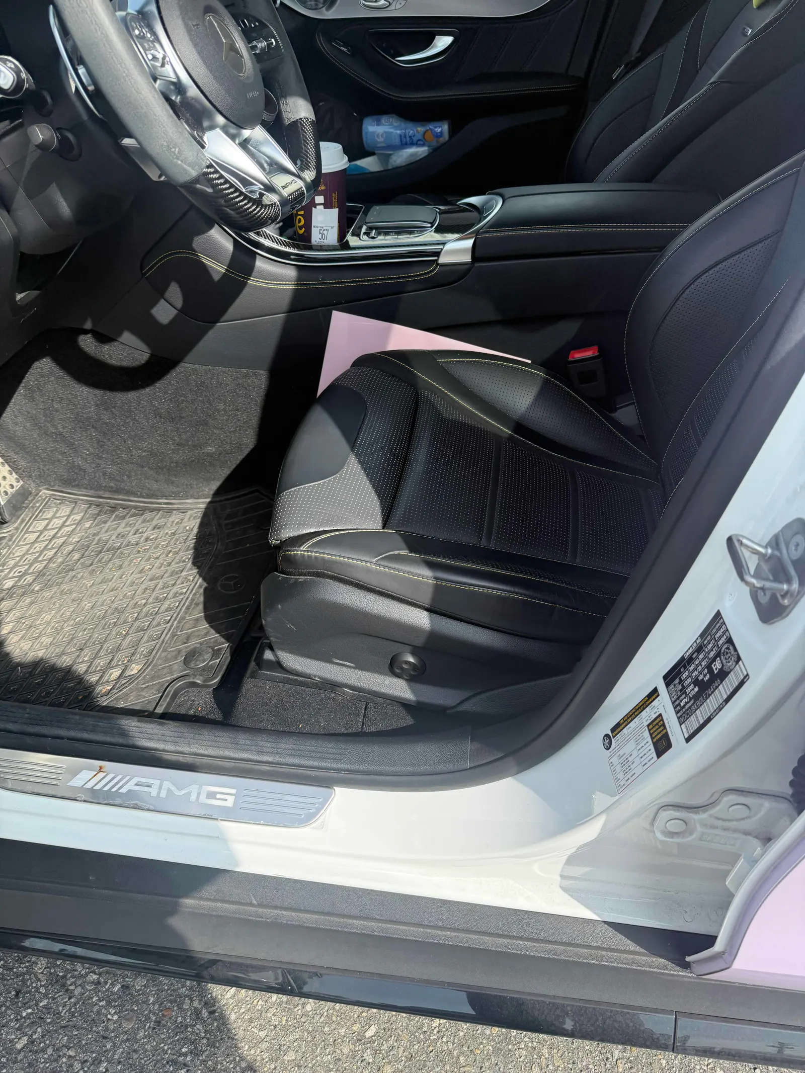 Interior driver side
