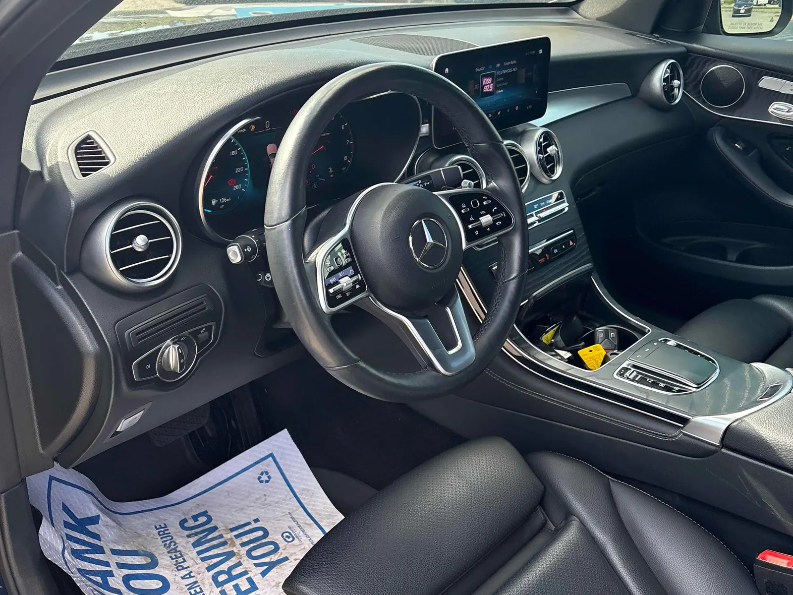 Interior driver side