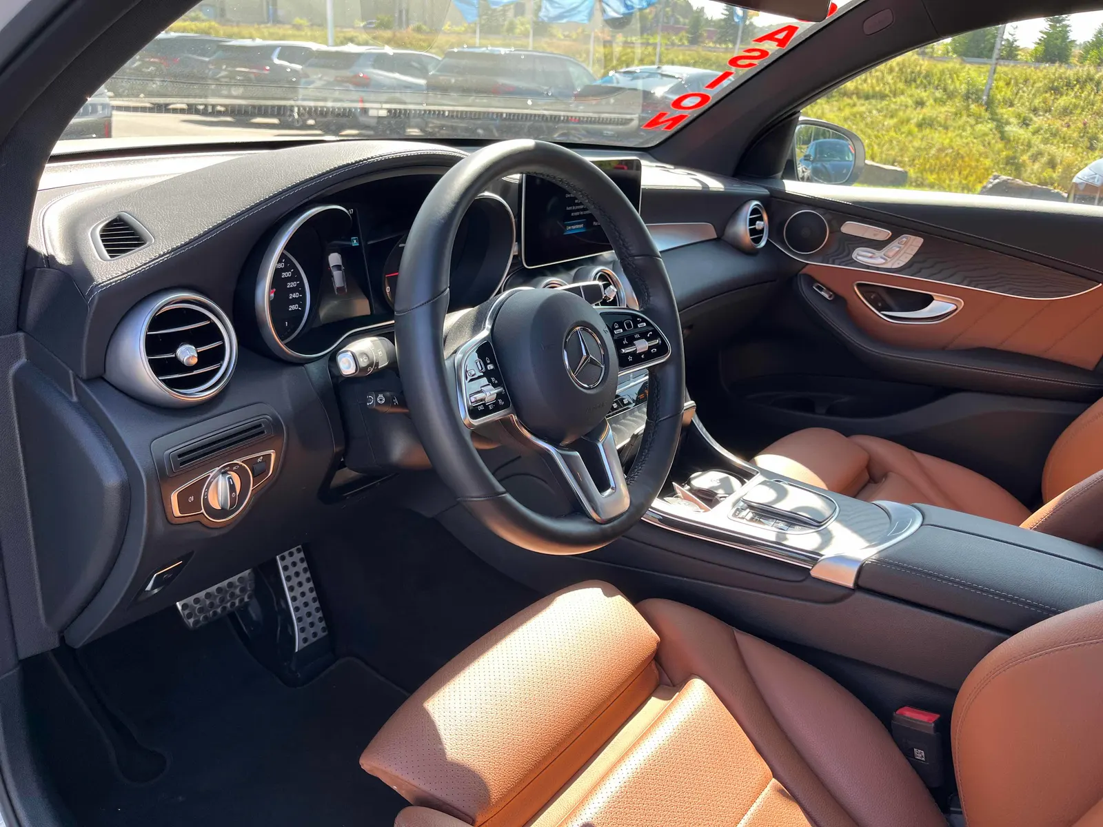 Interior driver side