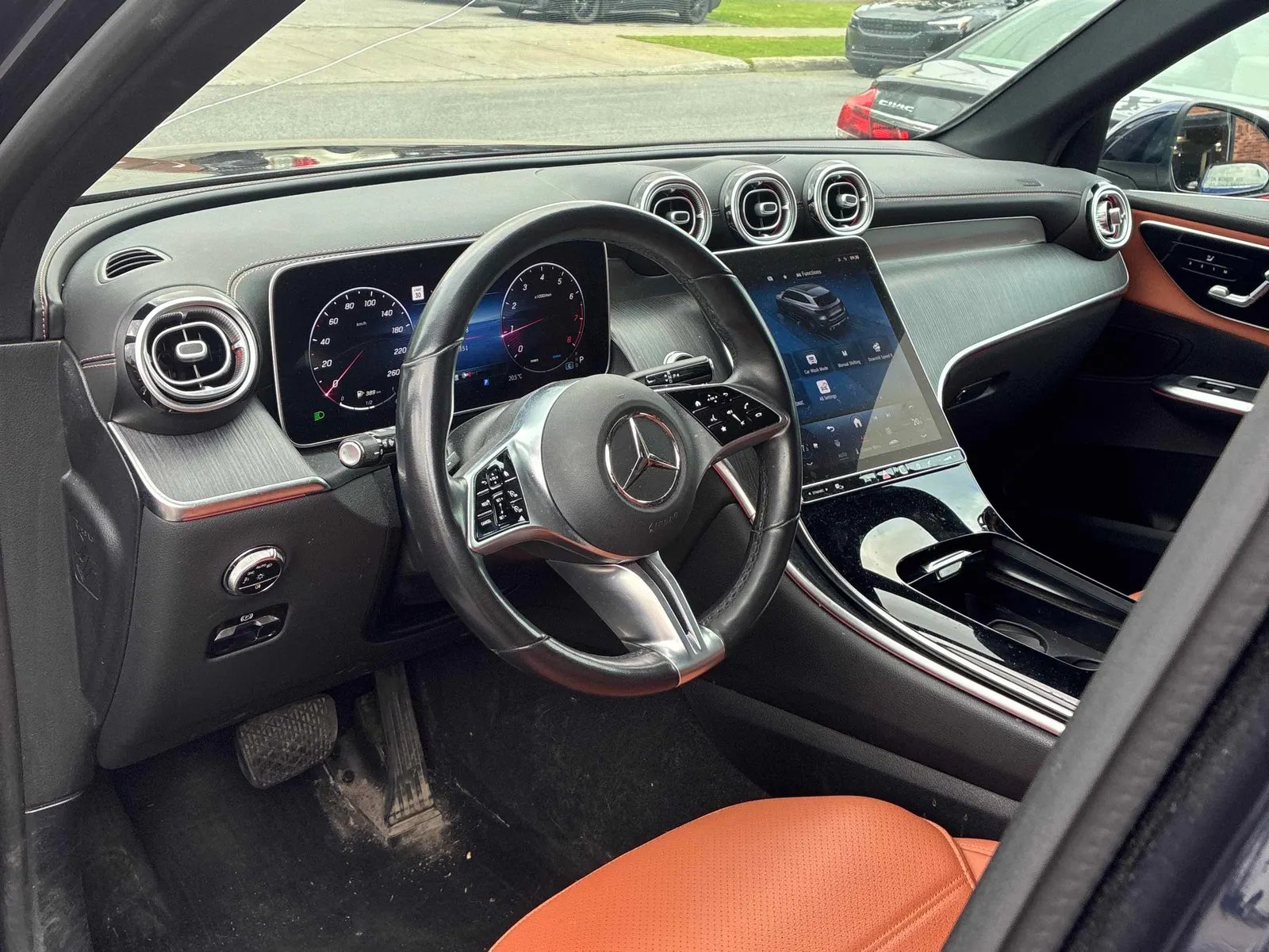 Interior driver side