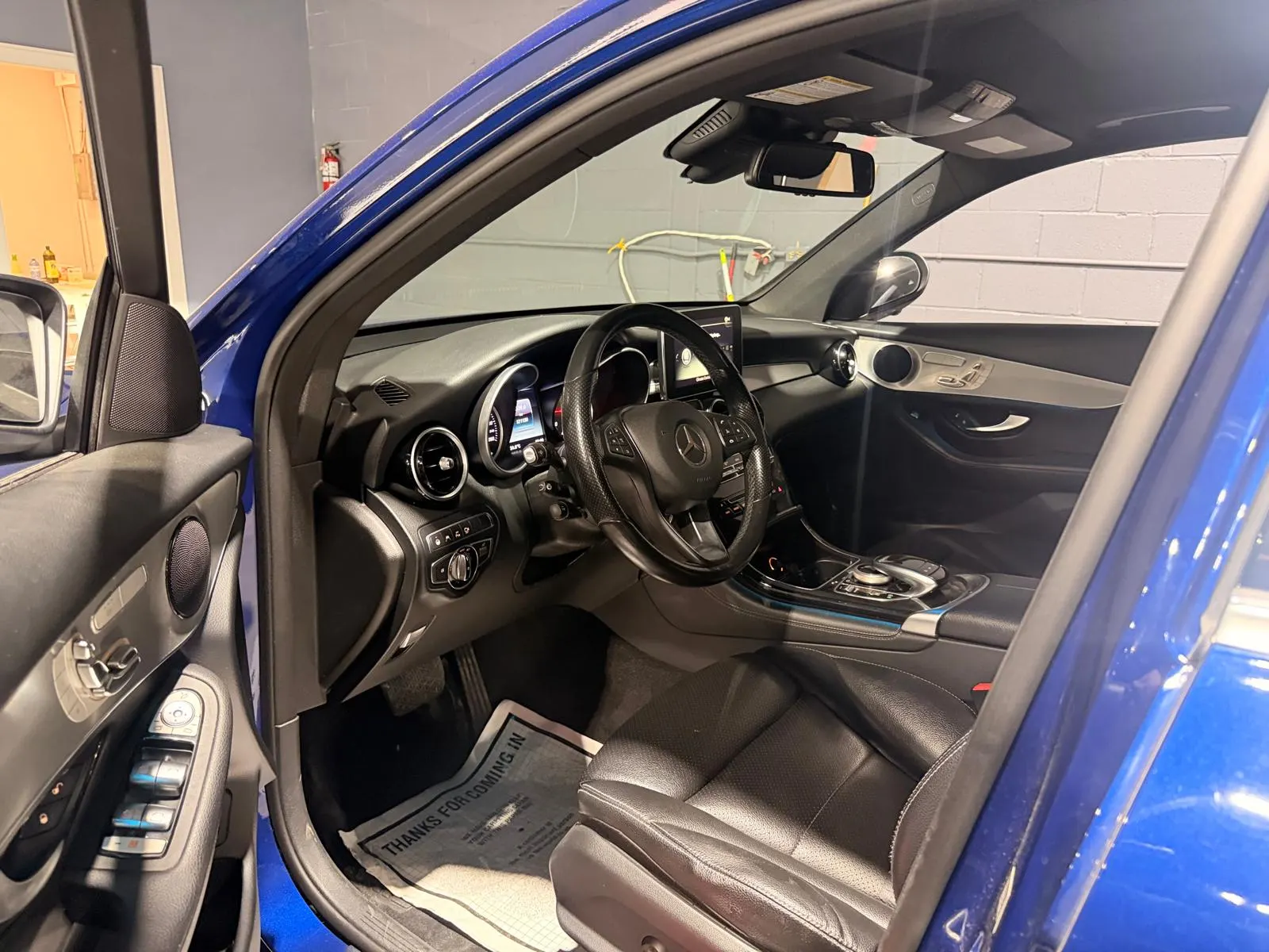 Interior driver side