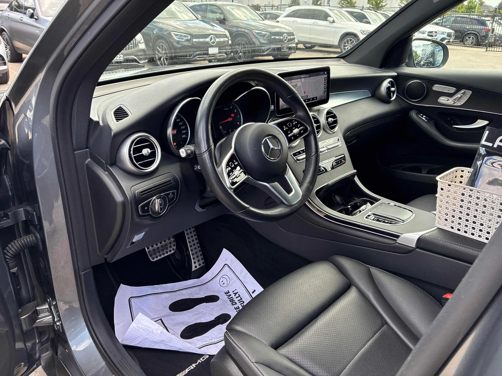 Interior driver side