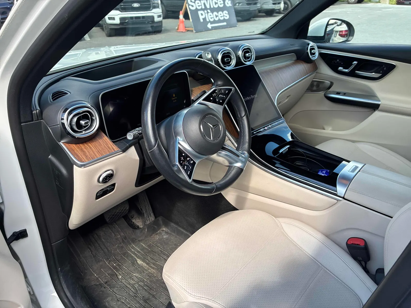 Interior driver side