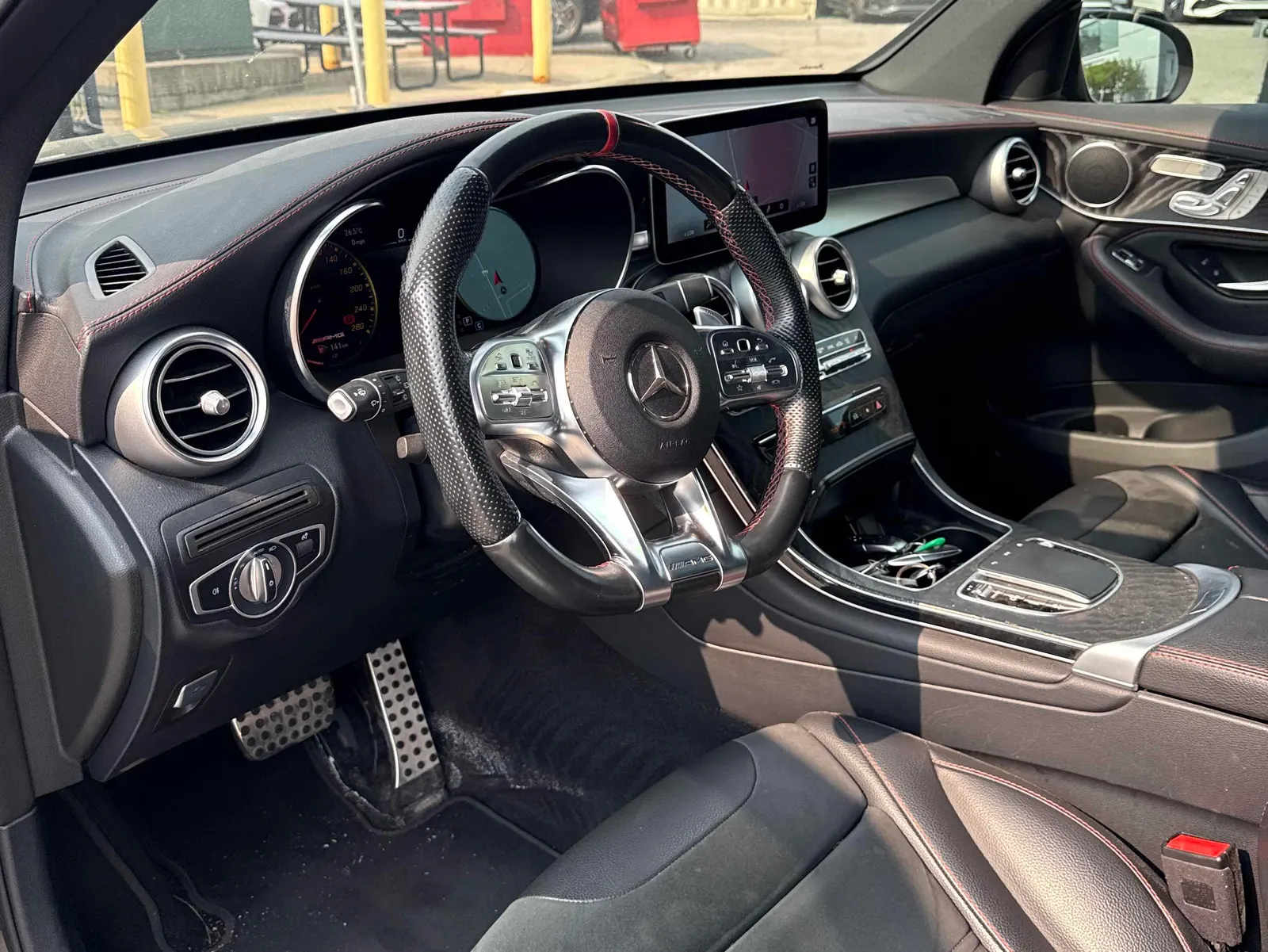 Interior driver side