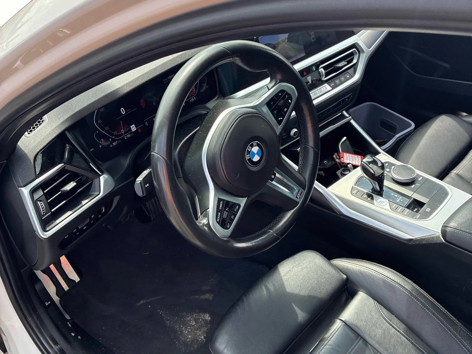 Interior driver side