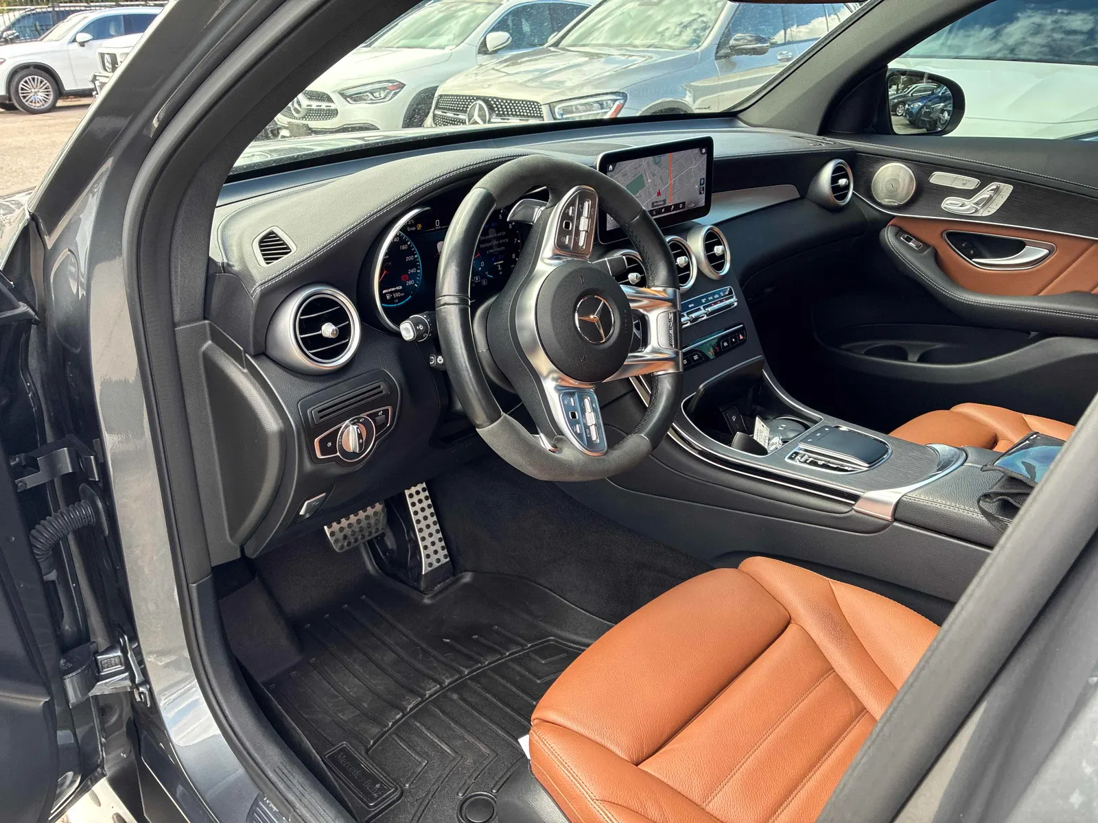 Interior driver side