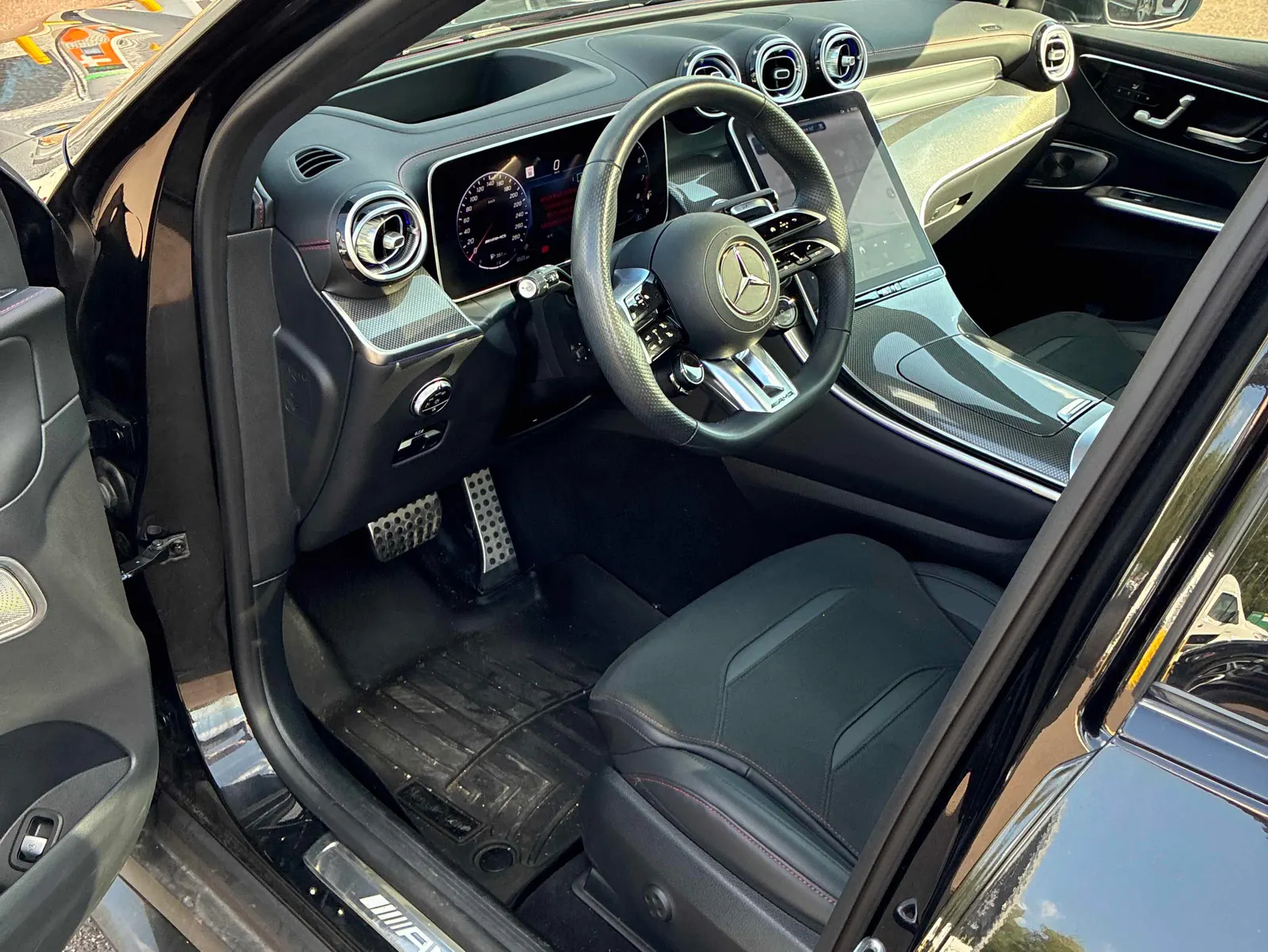 Interior driver side