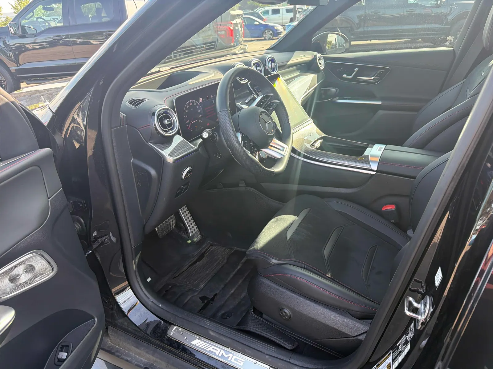 Interior driver side