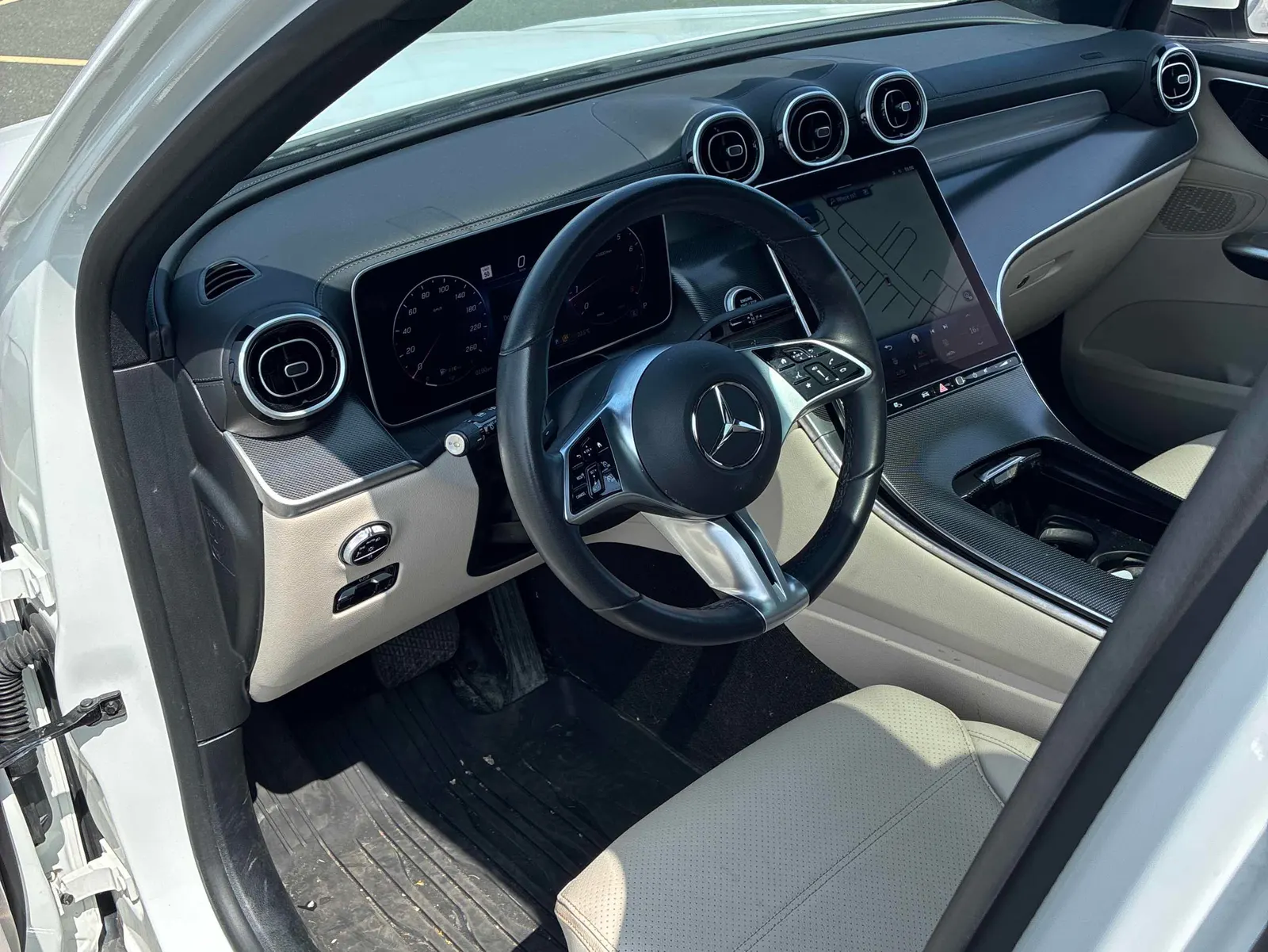 Interior driver side
