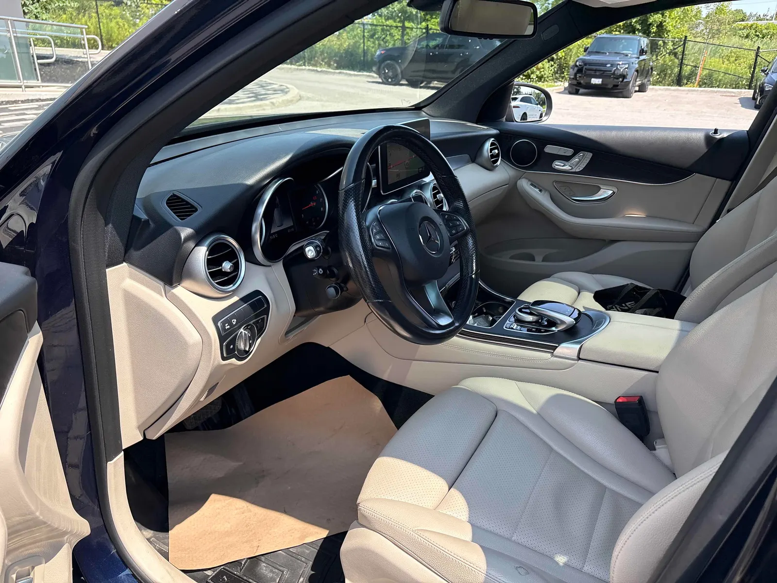 Interior driver side