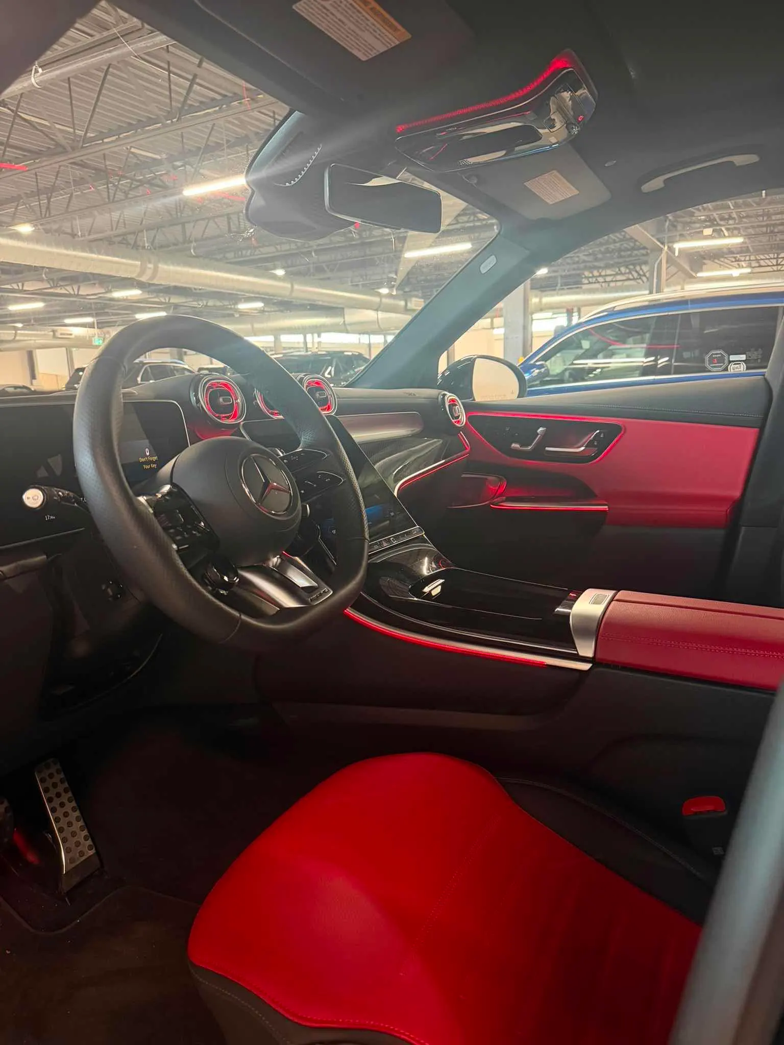 Interior driver side