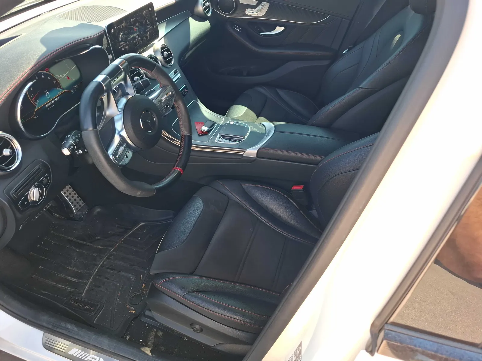 Interior driver side