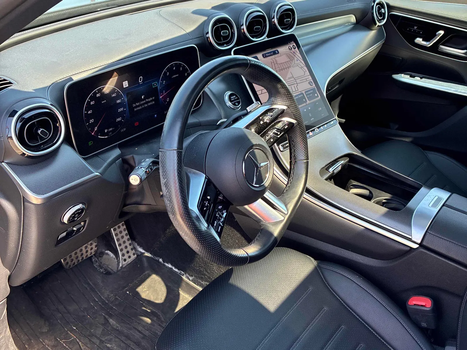 Interior driver side