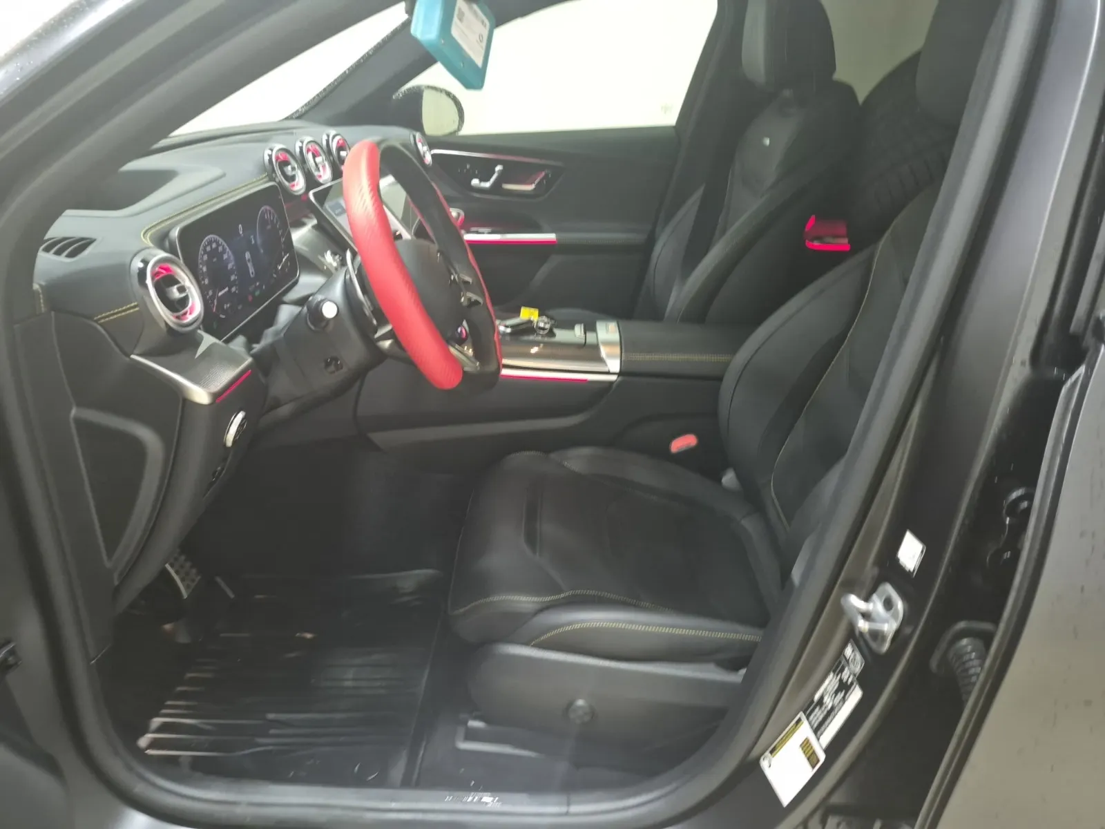 Interior driver side