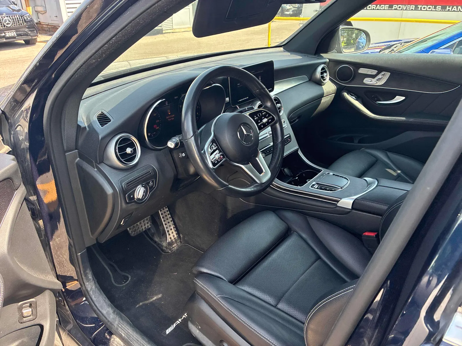Interior driver side