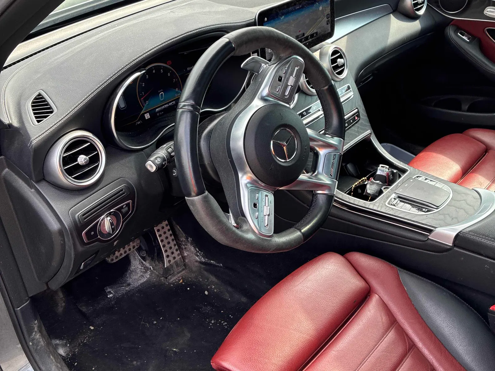 Interior driver side