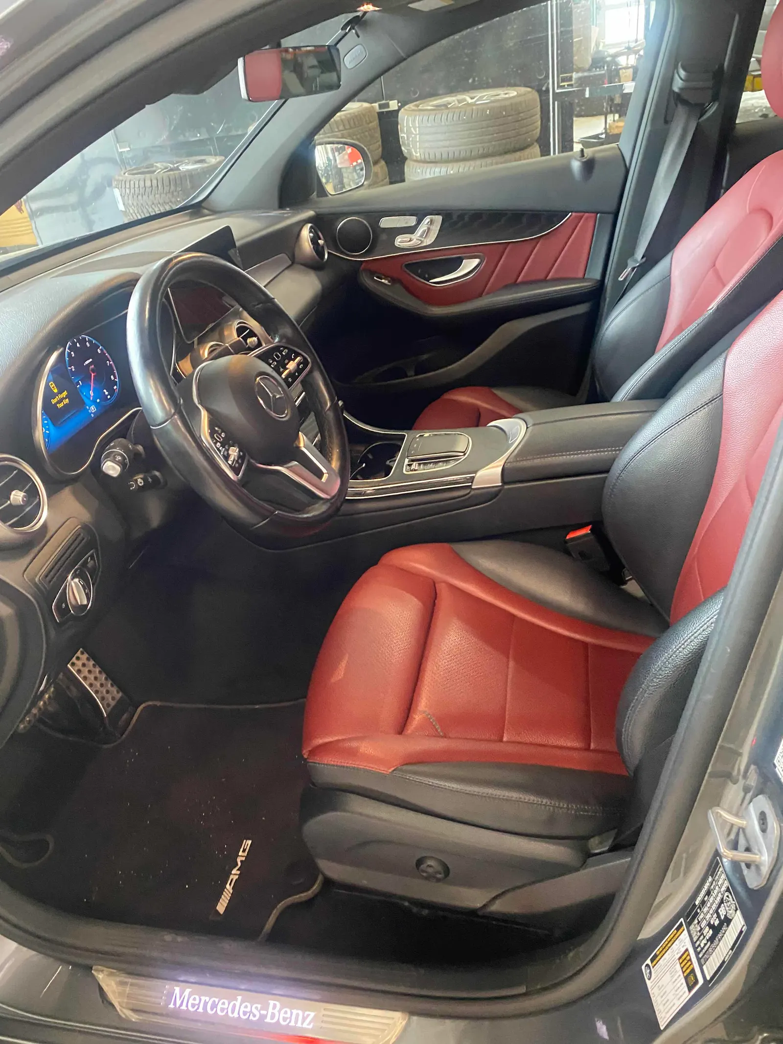 Interior driver side