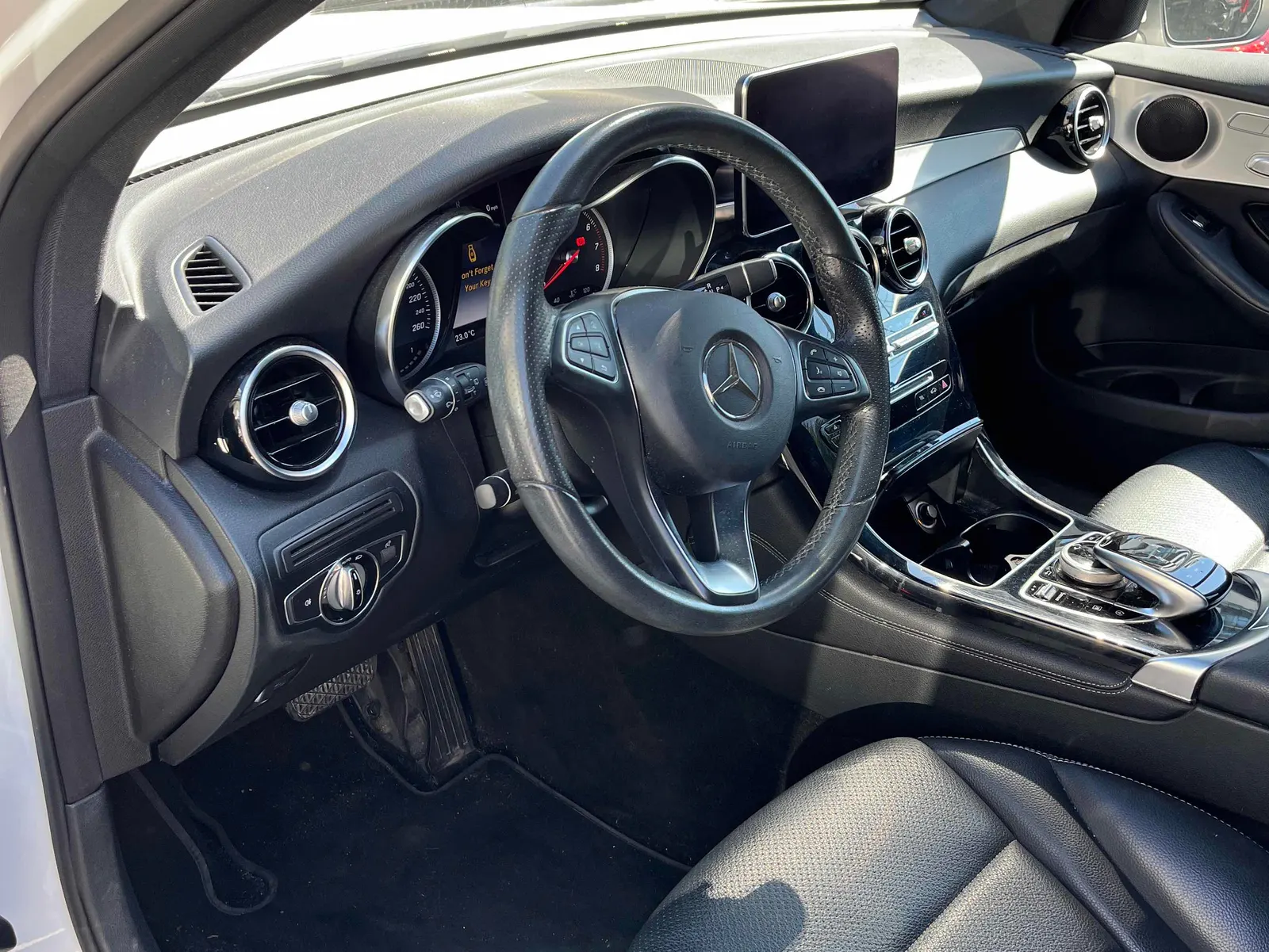 Interior driver side