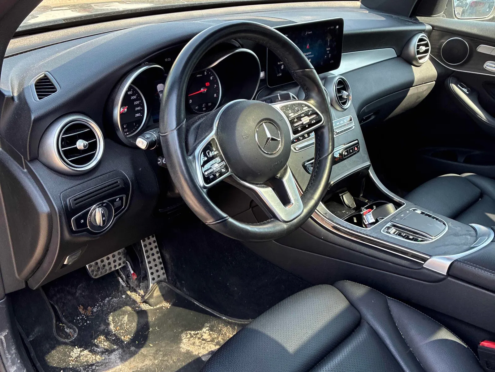 Interior driver side