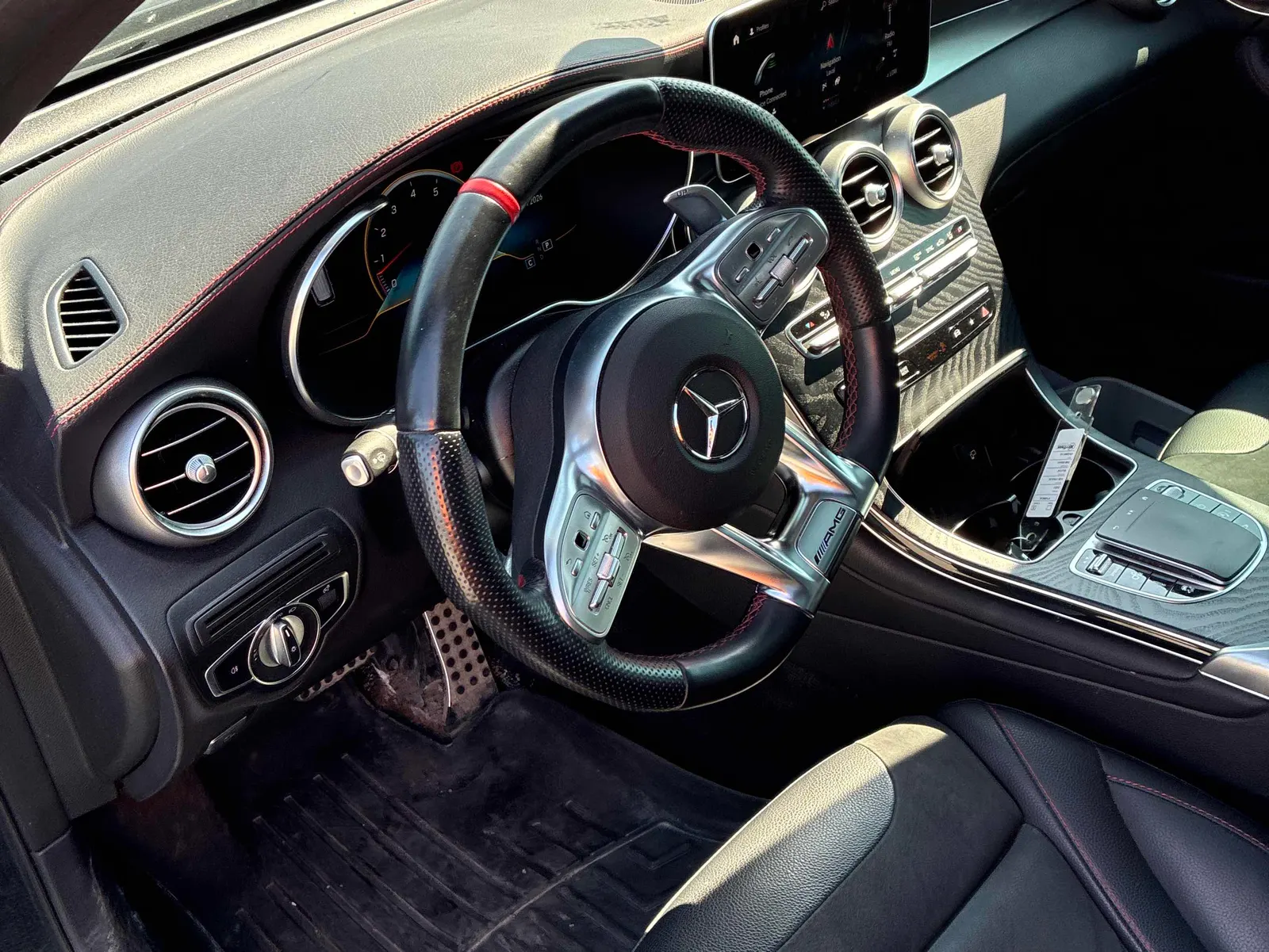 Interior driver side