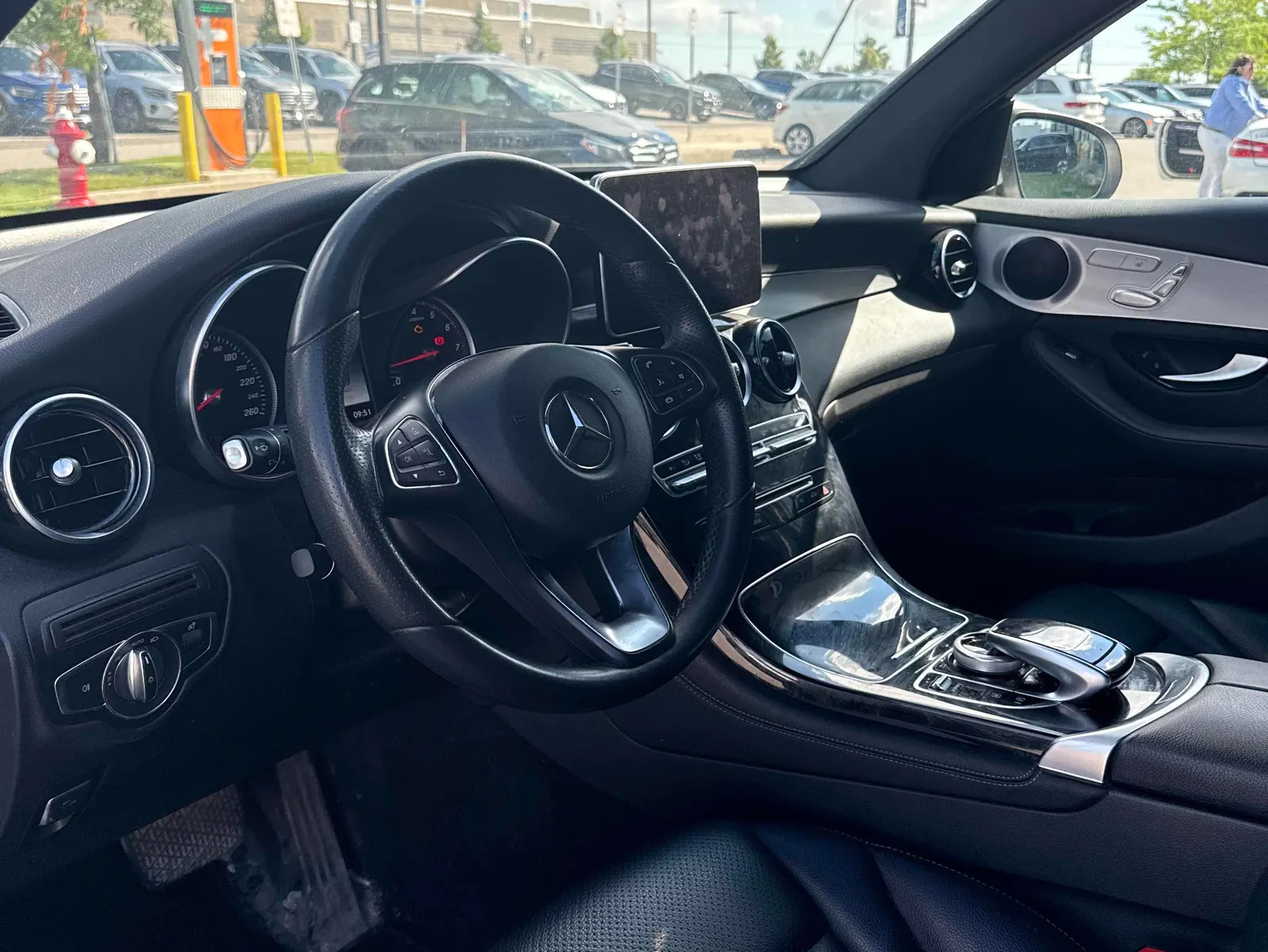 Interior driver side