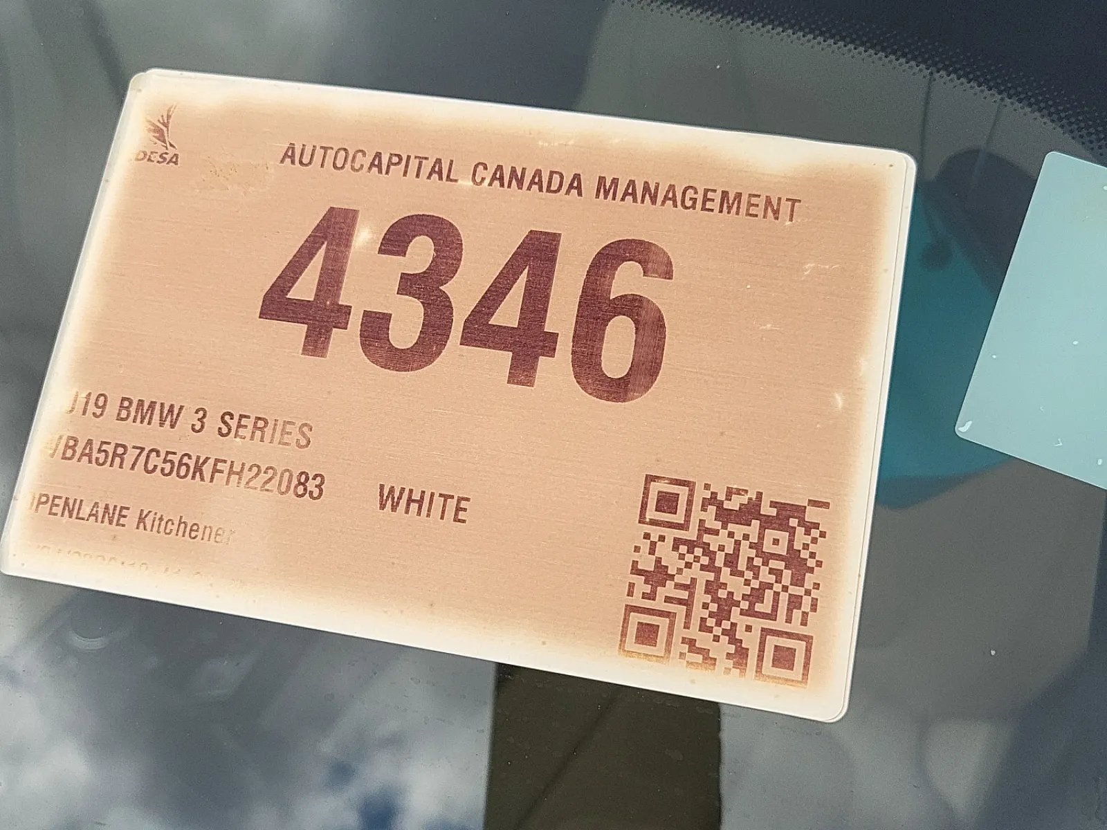 Inventory Label Photo