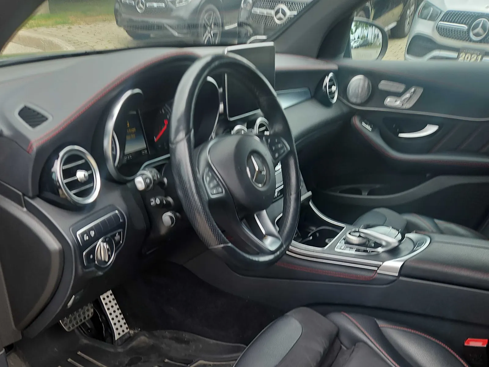 Interior driver side