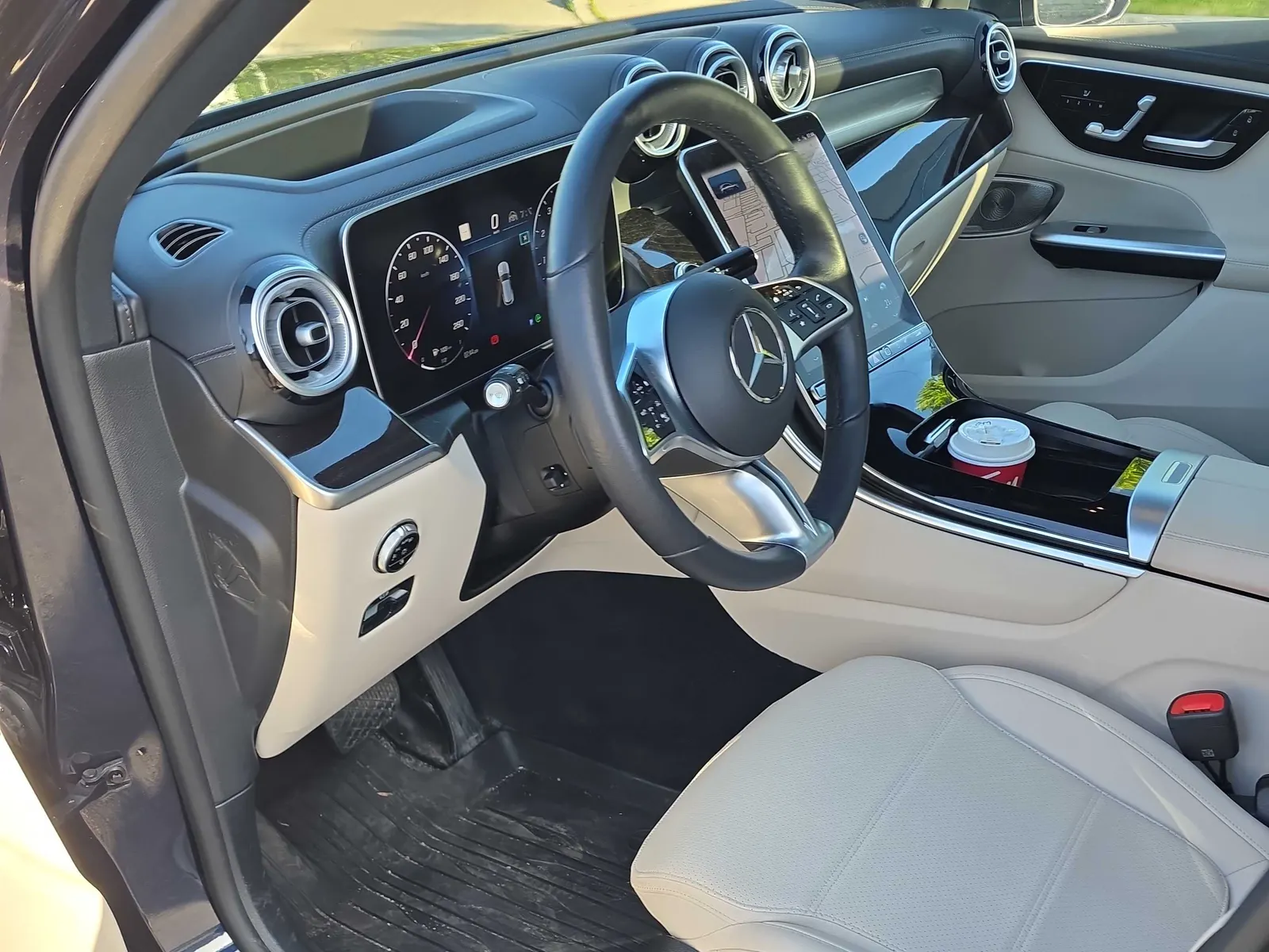 Interior driver side