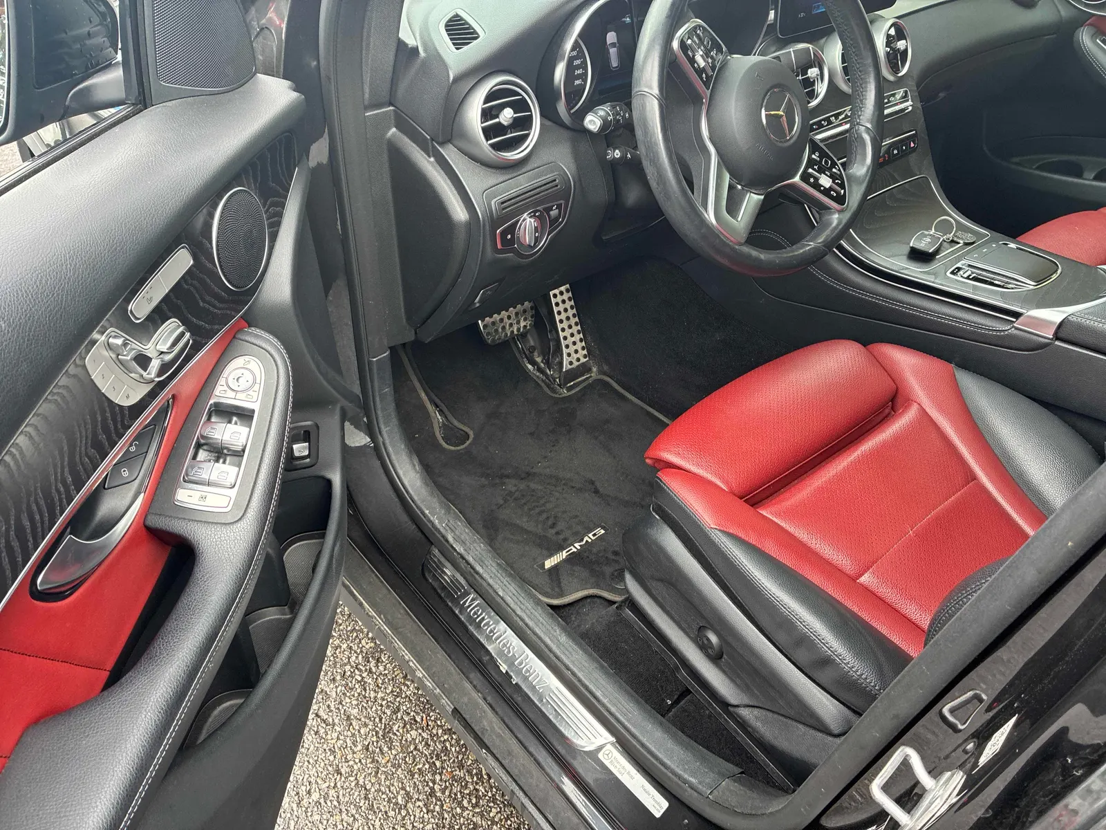 Interior driver side