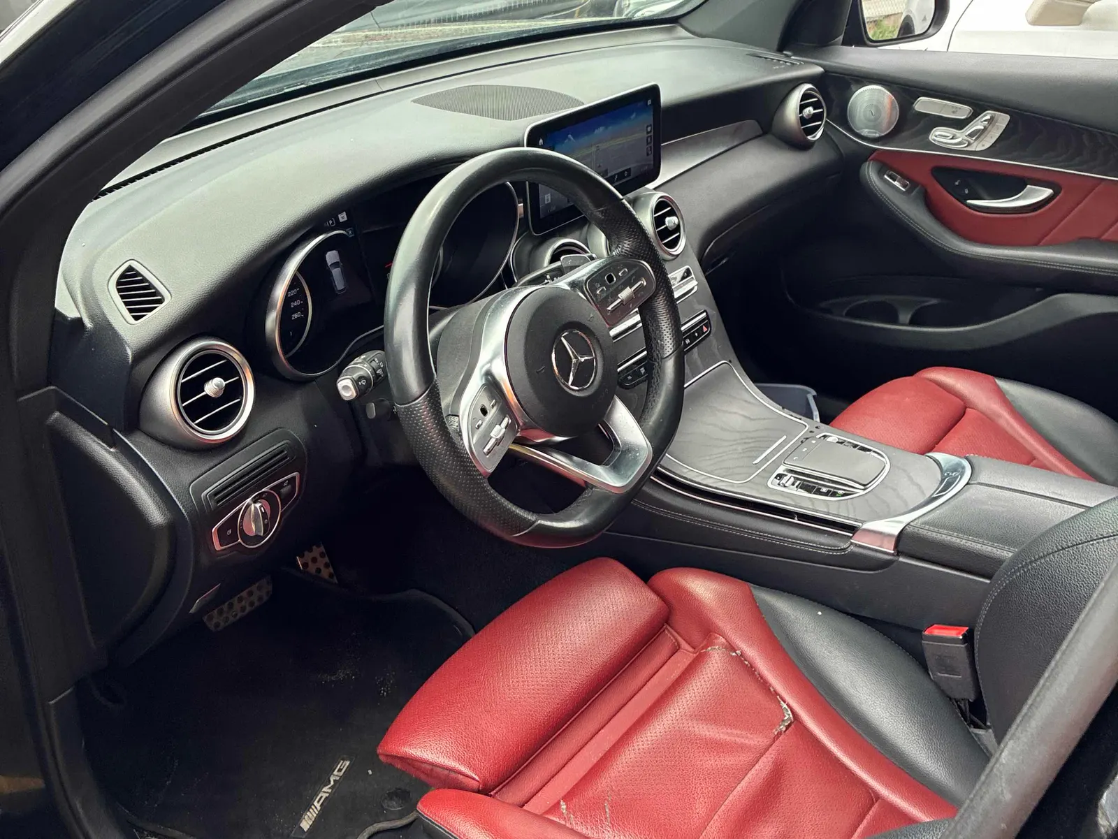Interior driver side