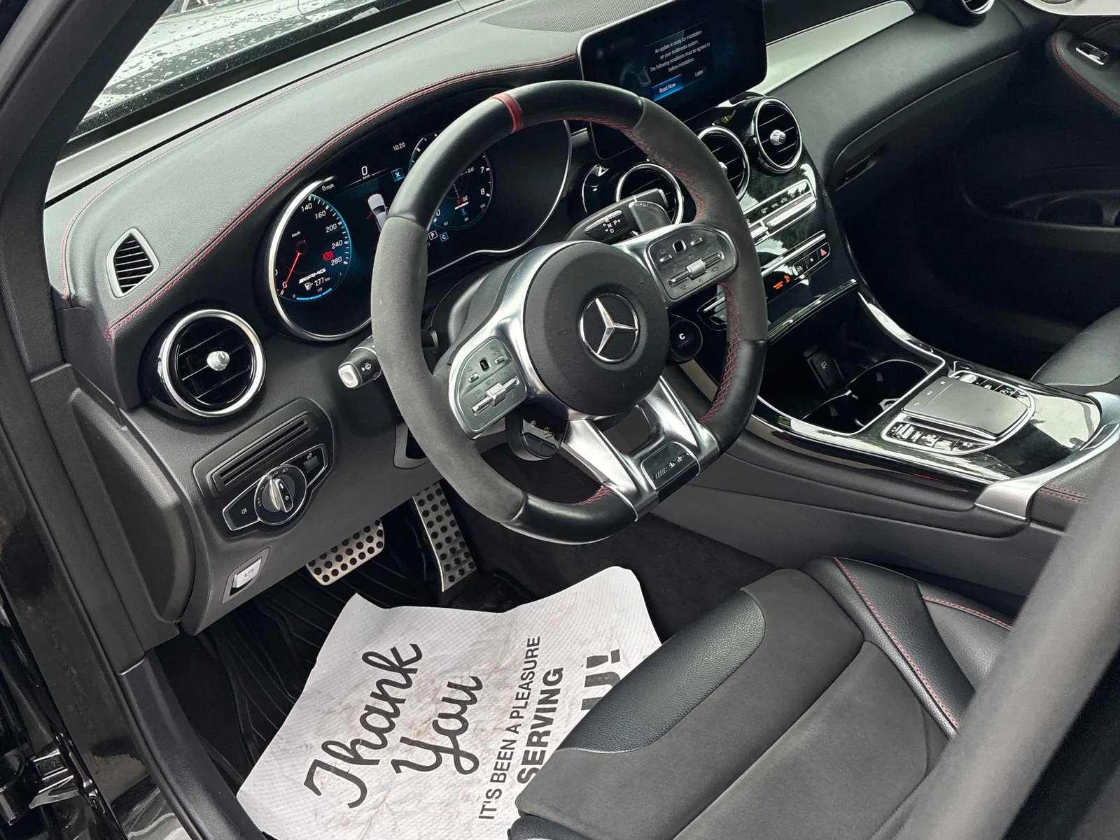 Interior driver side