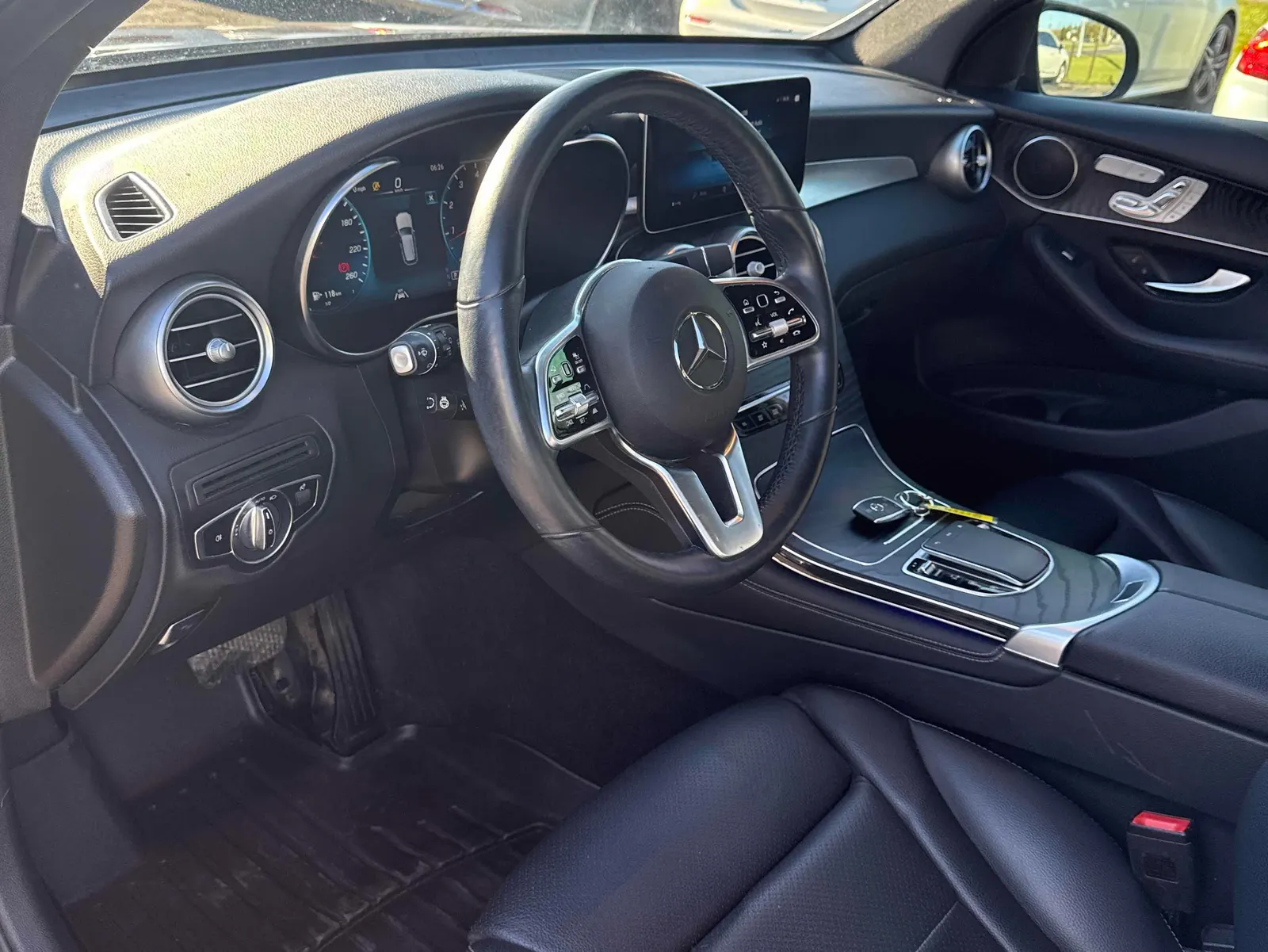 Interior driver side