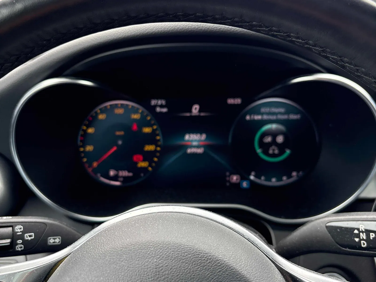 Interior driver side