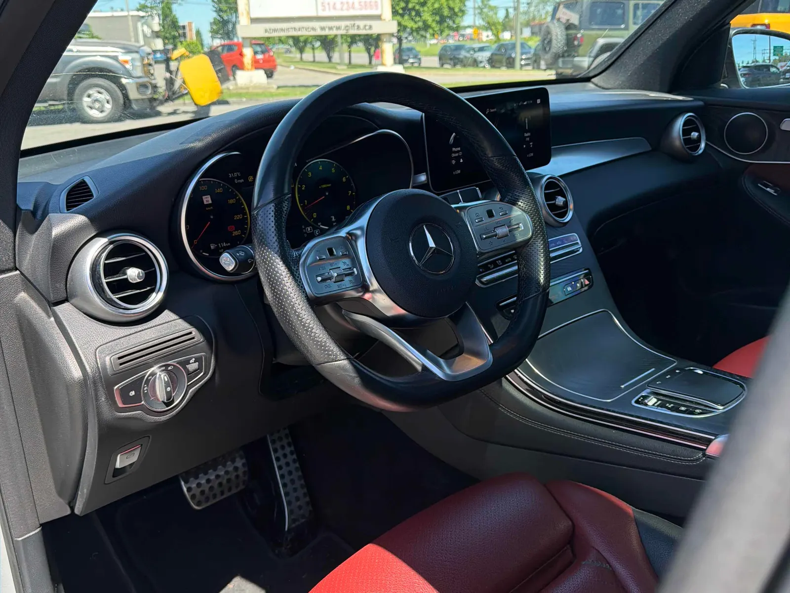 Interior driver side
