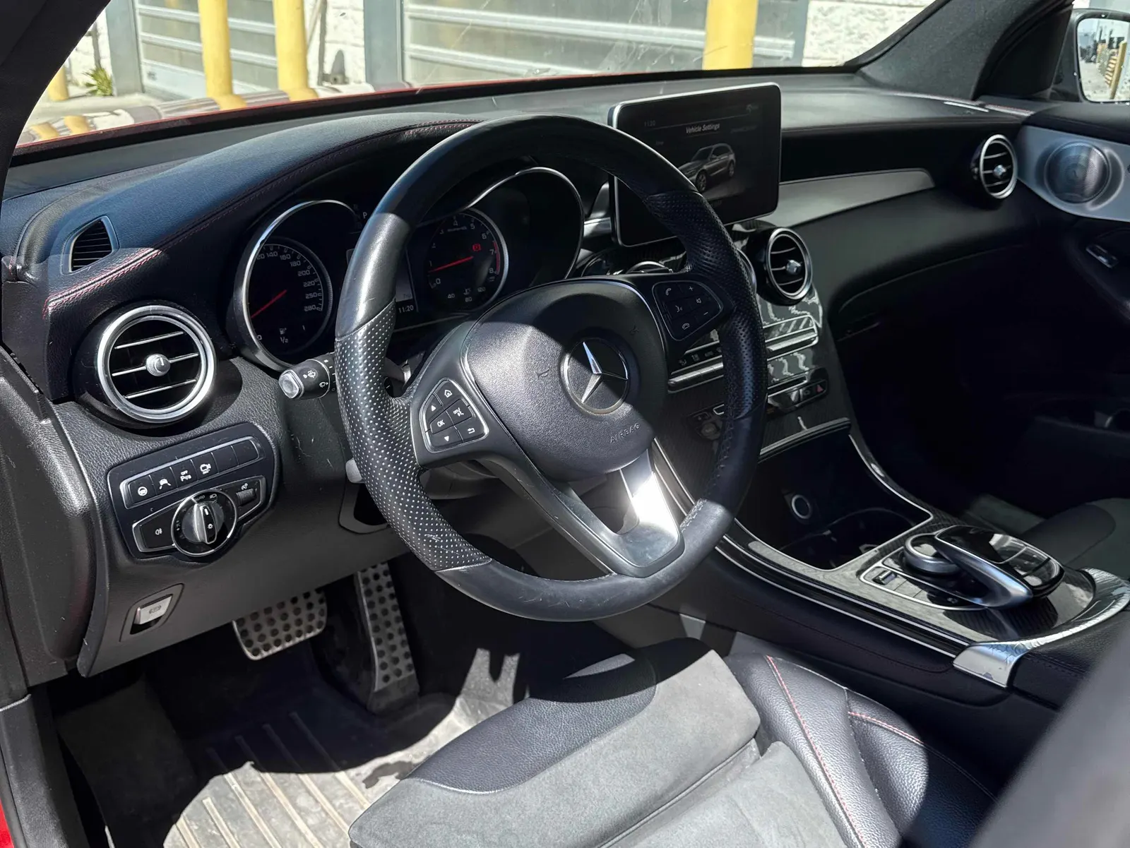 Interior driver side