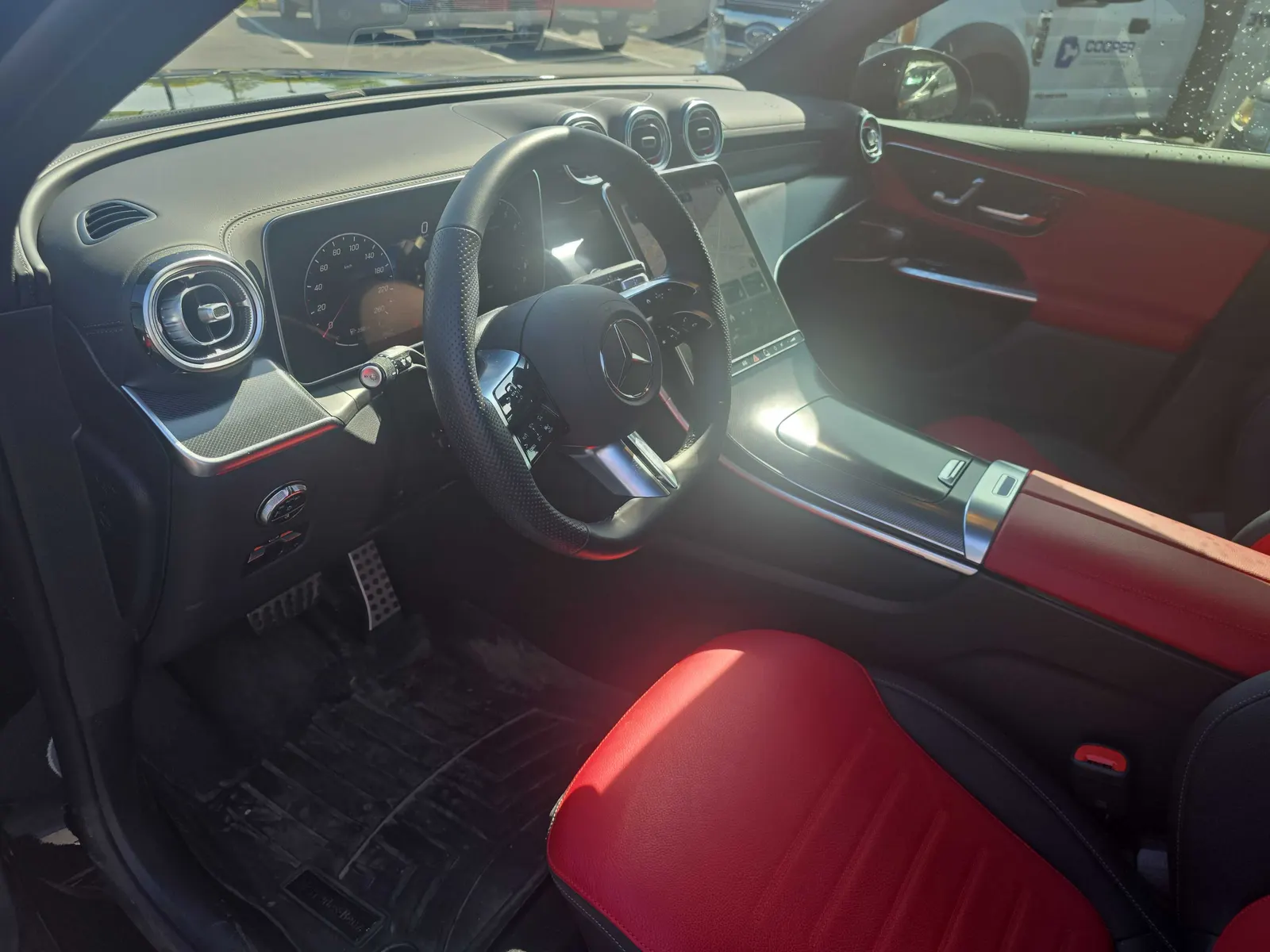 Interior driver side