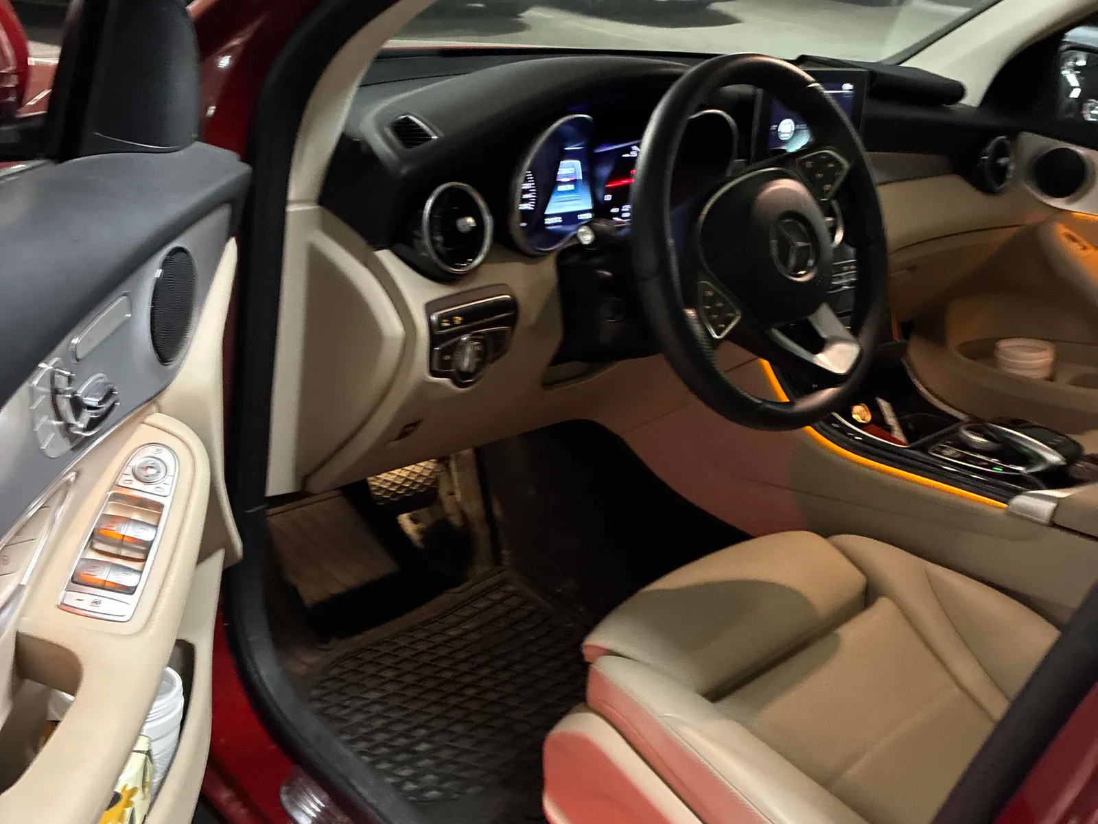 Interior driver side