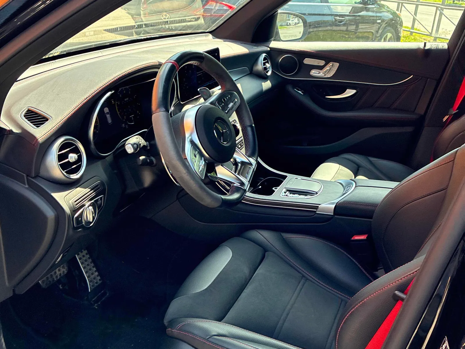 Interior driver side
