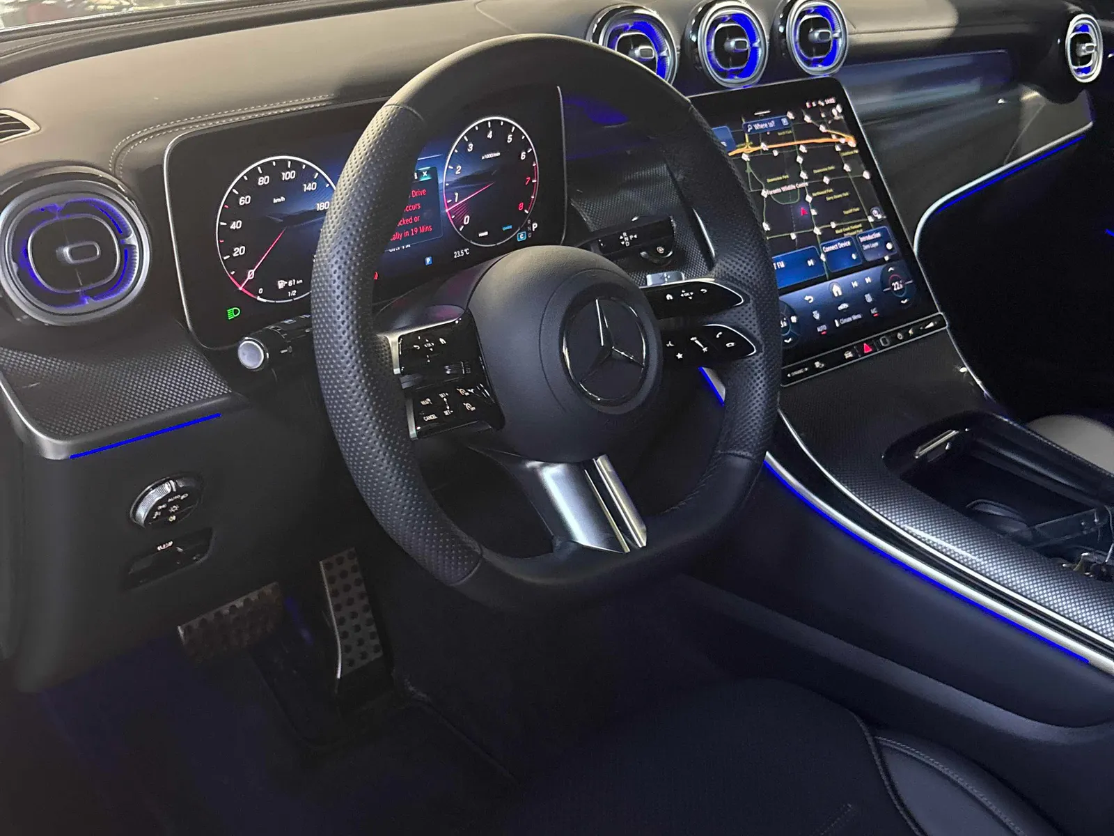 Interior driver side