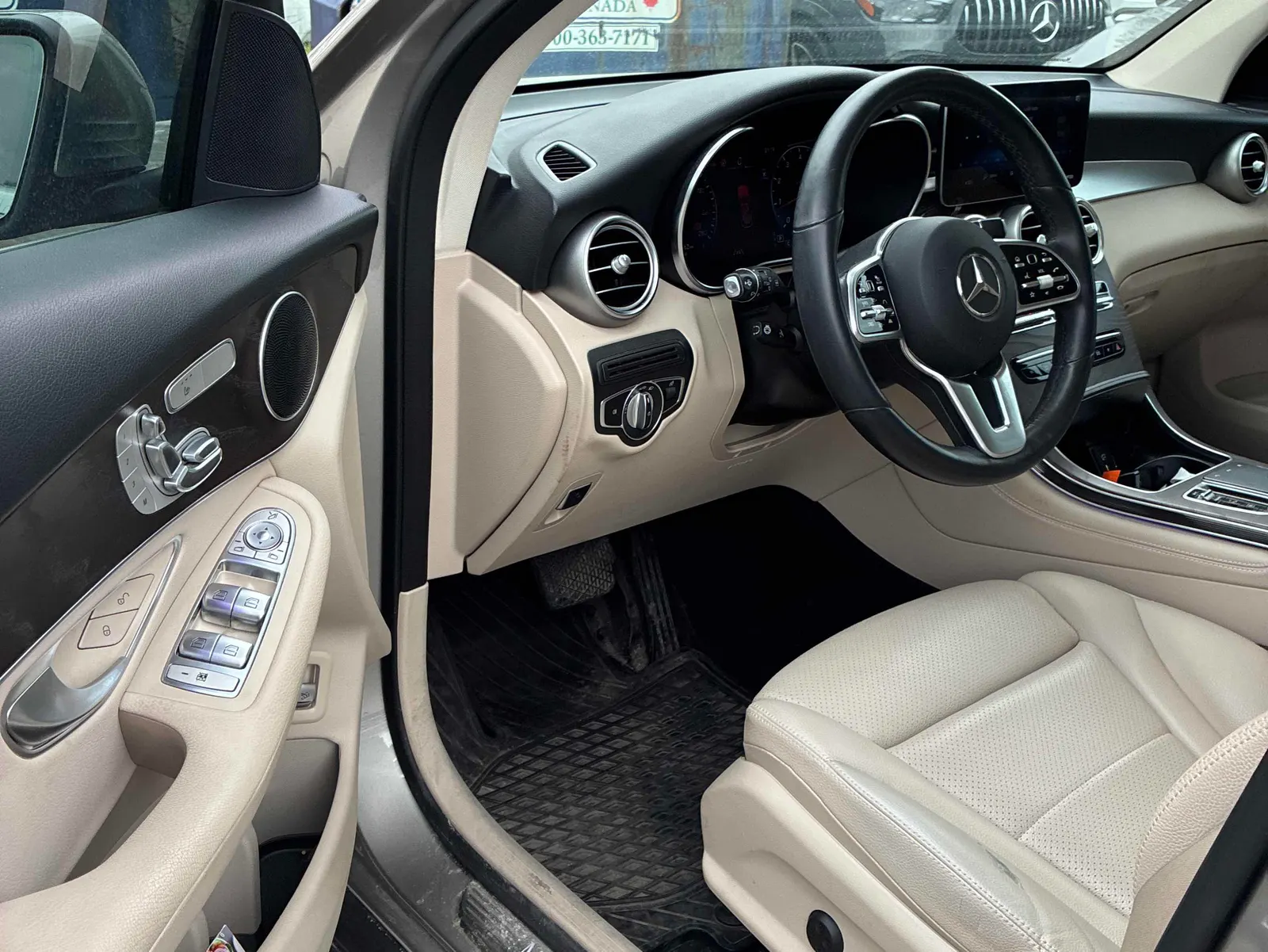 Interior driver side
