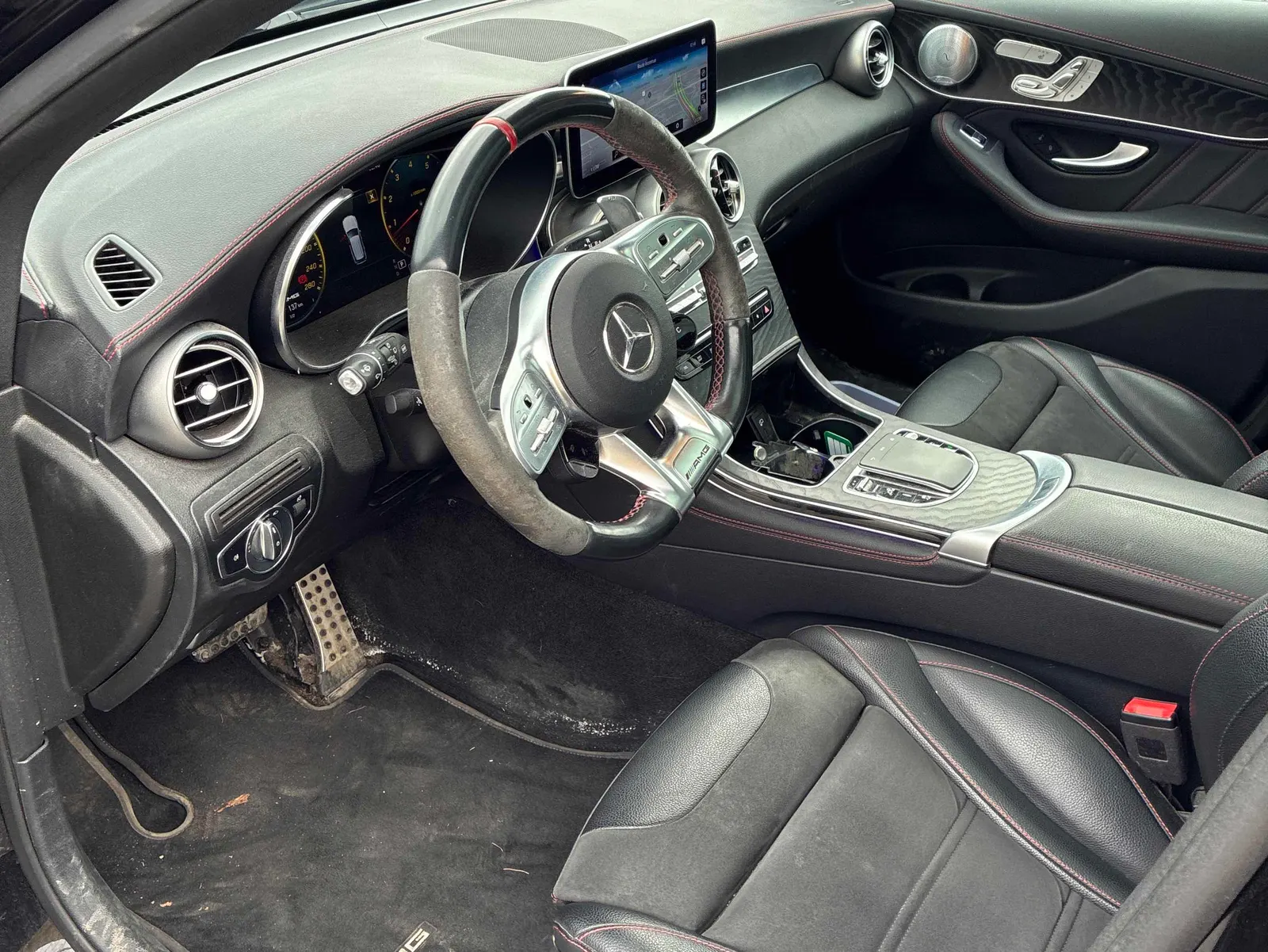 Interior driver side