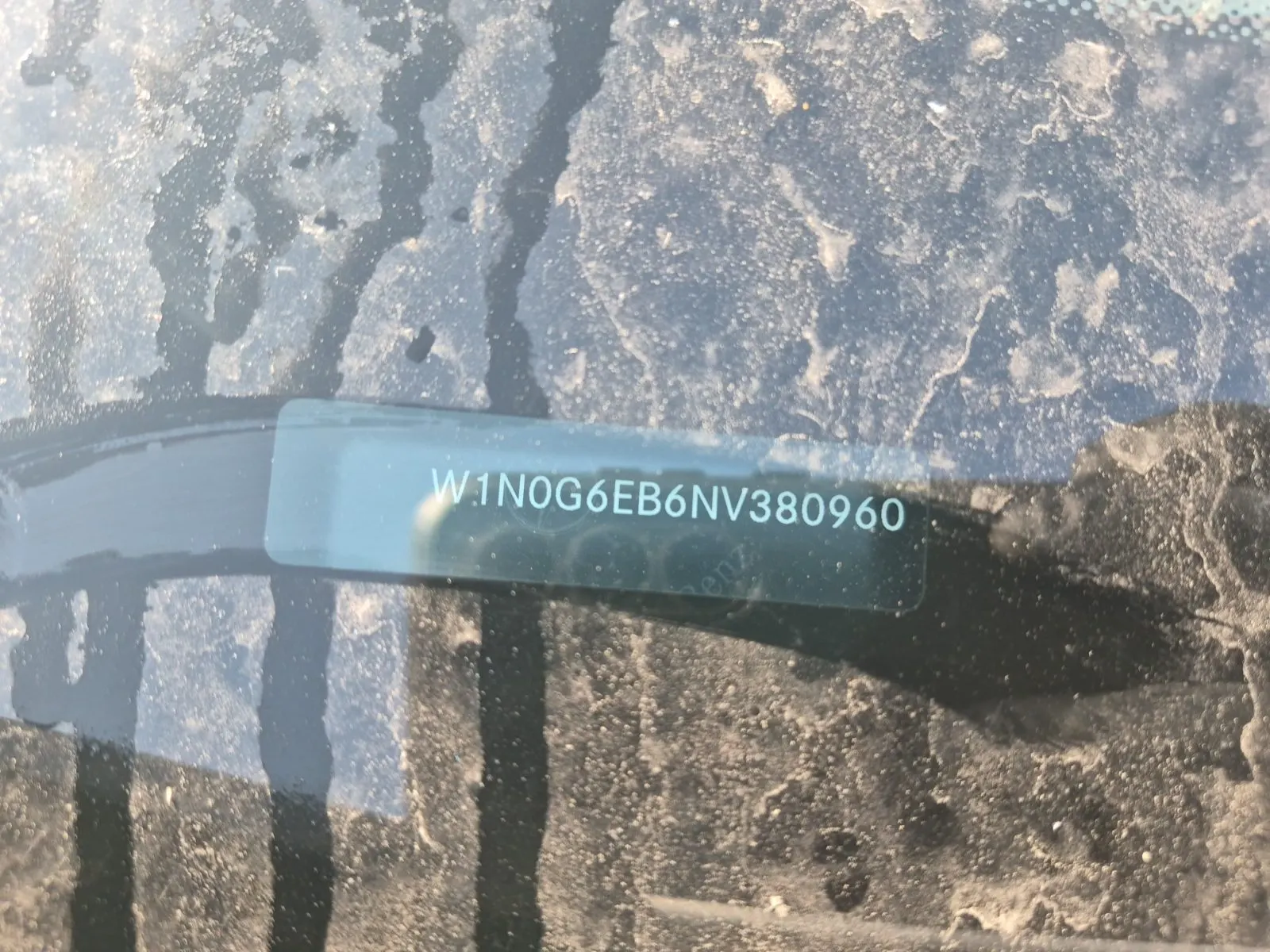 Dash VIN Plate Photo